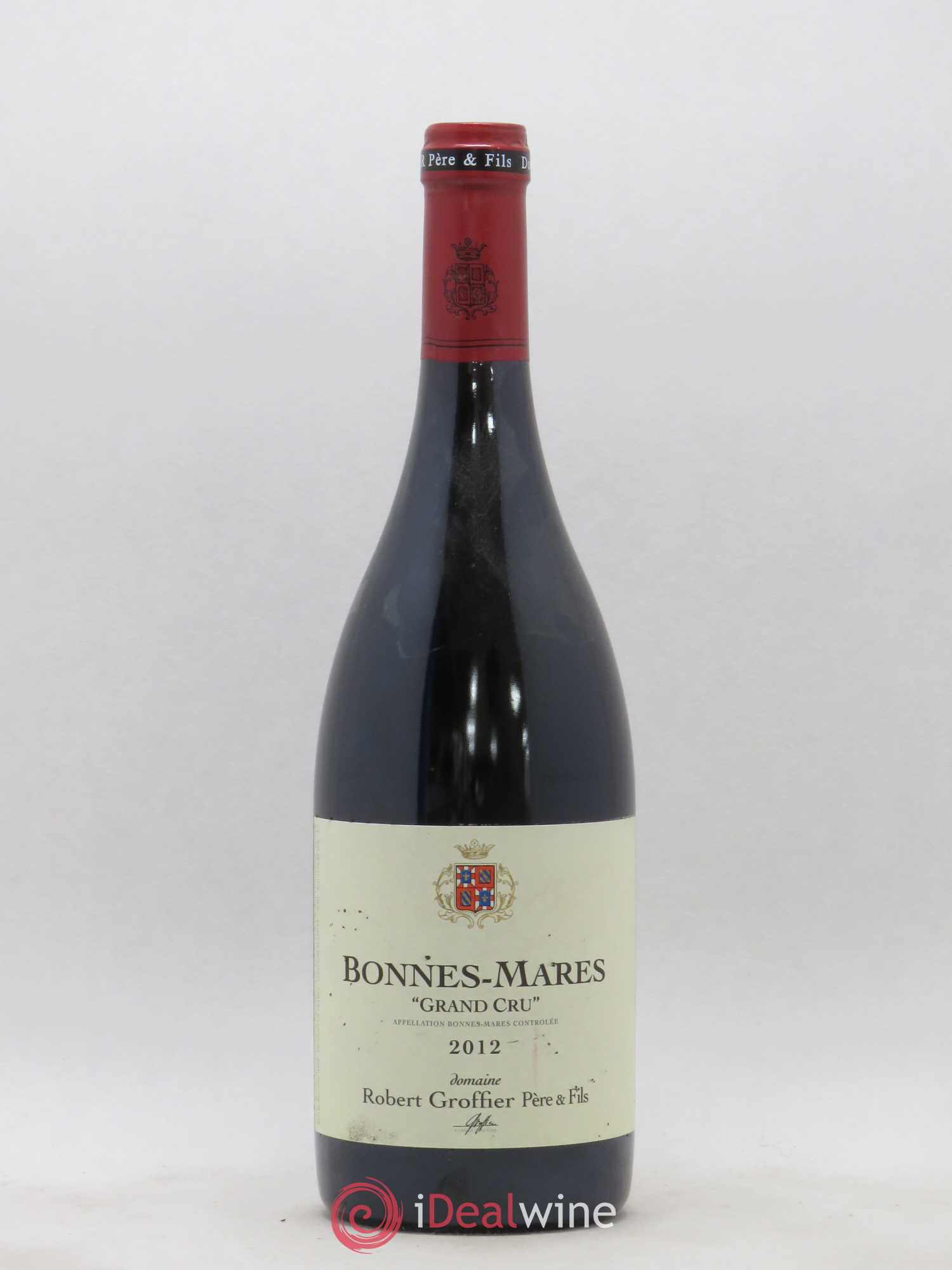 Bonnes-Mares Grand Cru Robert Groffier Père & Fils (Domaine) 2012 - Lot de 1 bouteille - 0