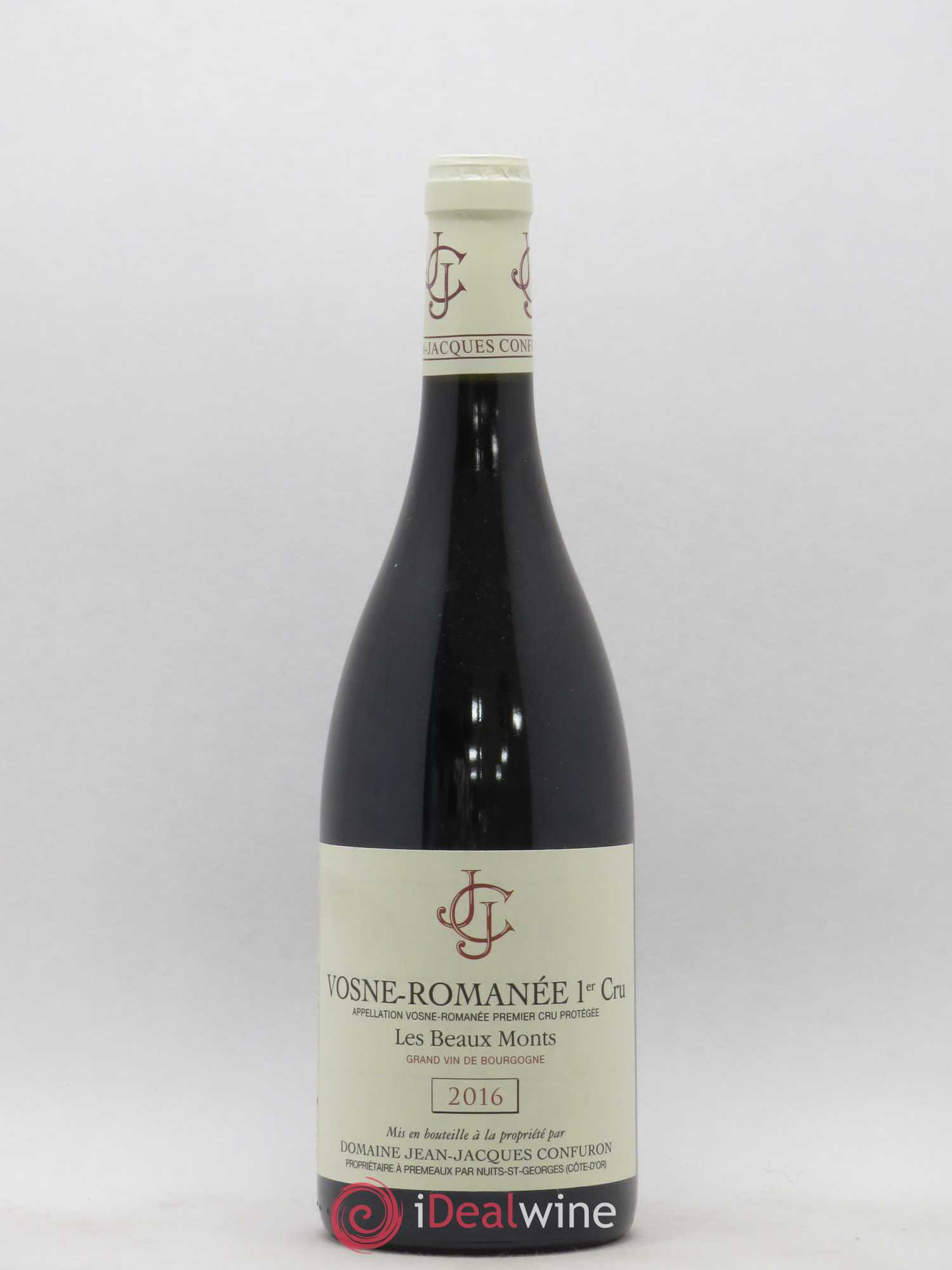Vosne-Romanée 1er Cru Les Beaux Monts Jean-Jacques Confuron 2016 - Lot de 1 bouteille - 0