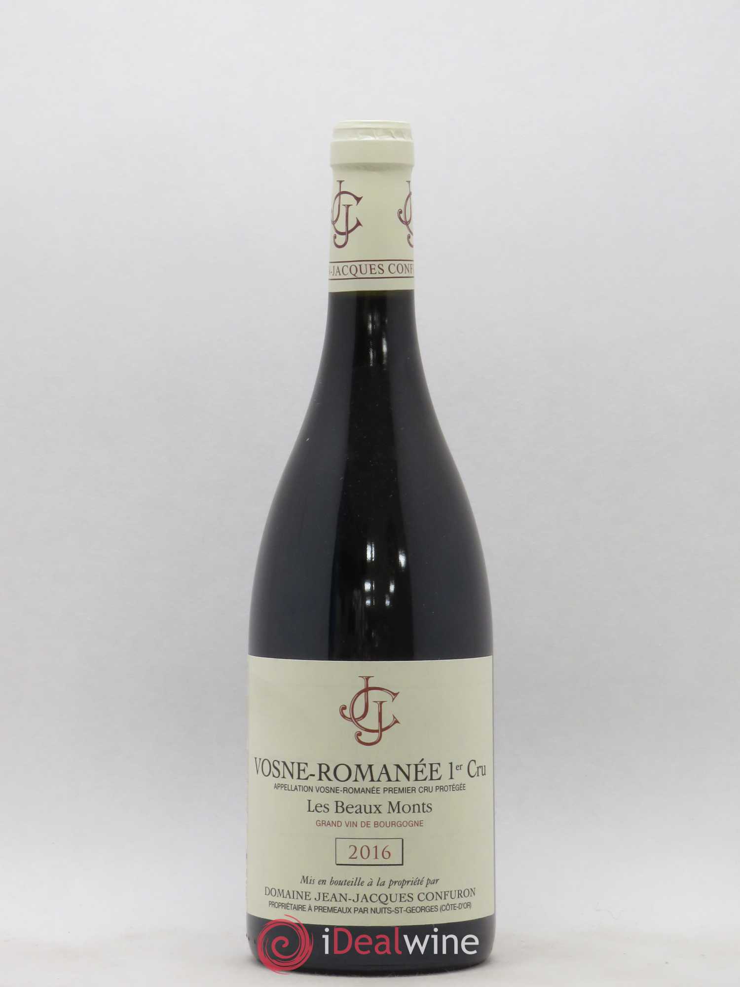 Vosne-Romanée 1er Cru Les Beaux Monts Jean-Jacques Confuron 2016 - Lot de 1 bouteille - 0