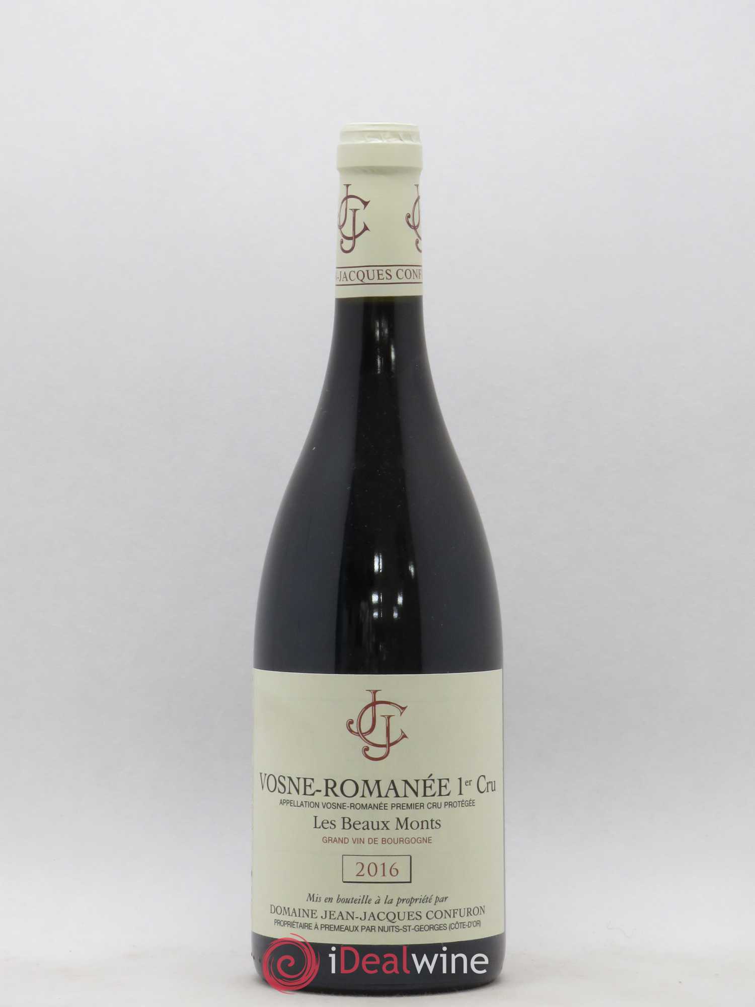 Vosne-Romanée 1er Cru Les Beaux Monts Jean-Jacques Confuron 2016 - Lot de 1 bouteille - 0
