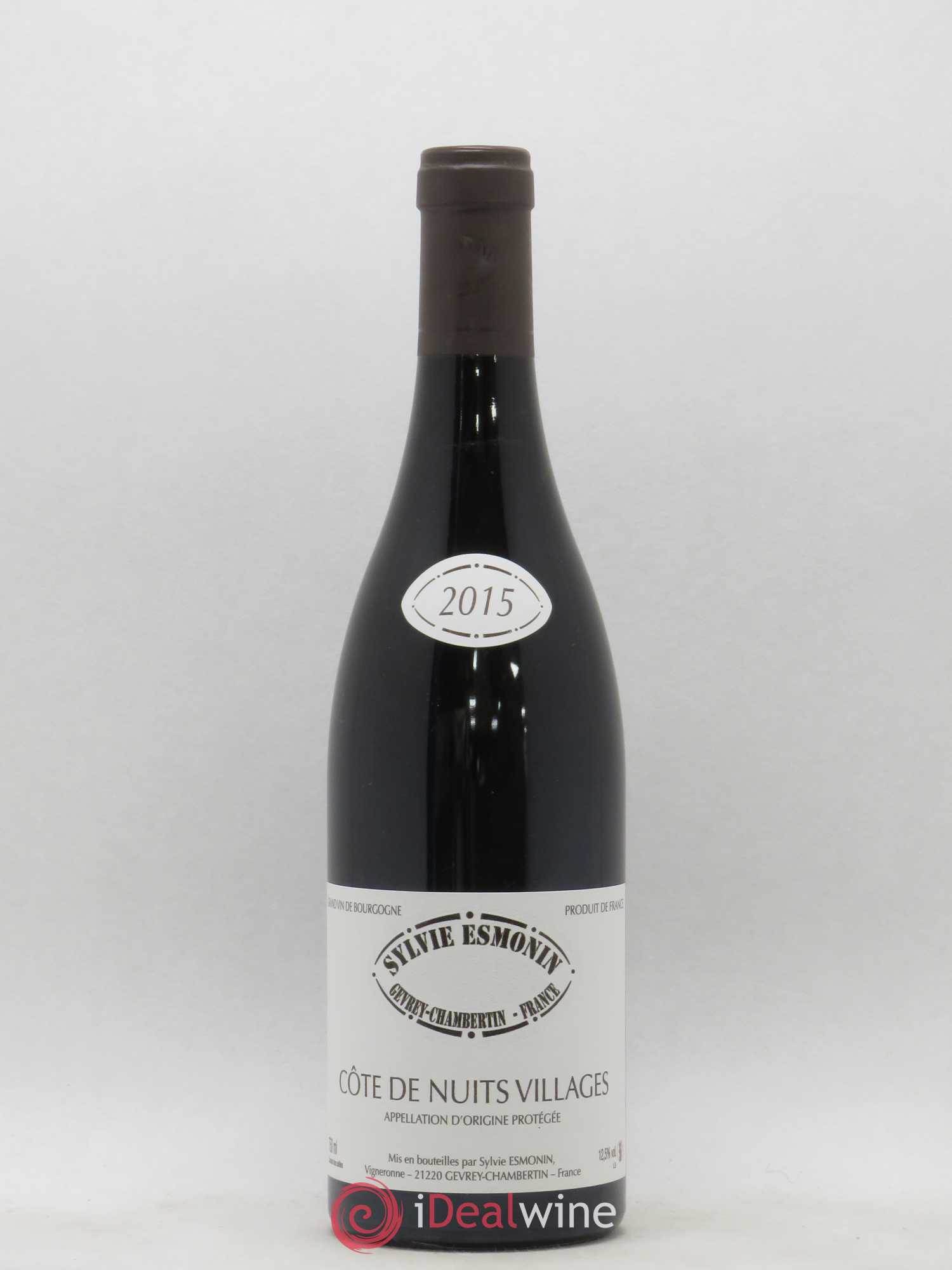 Côte de Nuits-Villages Domaine Sylvie Esmonin 2015 - Lot de 1 bouteille - 0