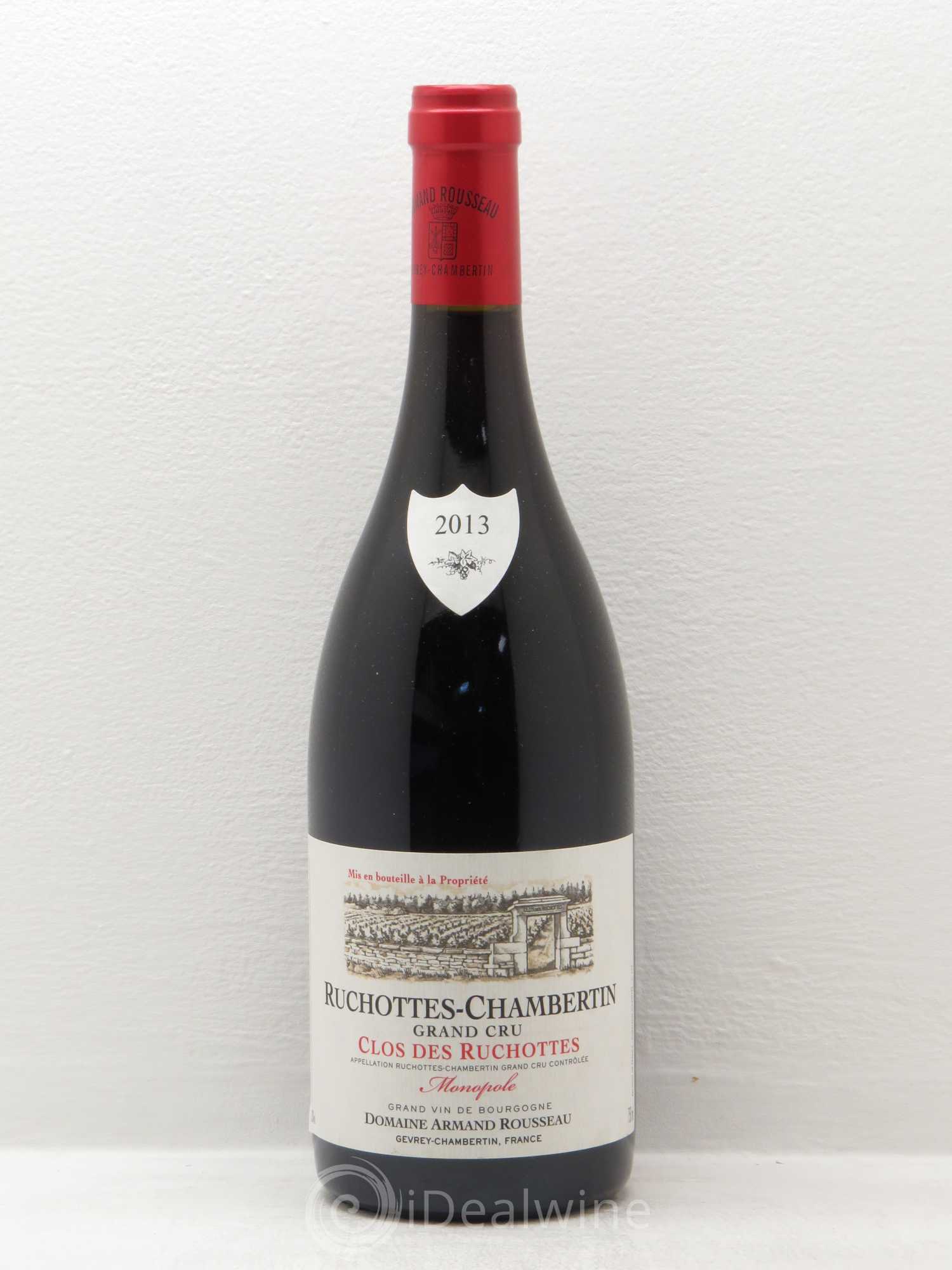 Ruchottes-Chambertin Grand Cru Clos des Ruchottes Armand Rousseau (Domaine) 2013 - Lot of 1 bottle - 0