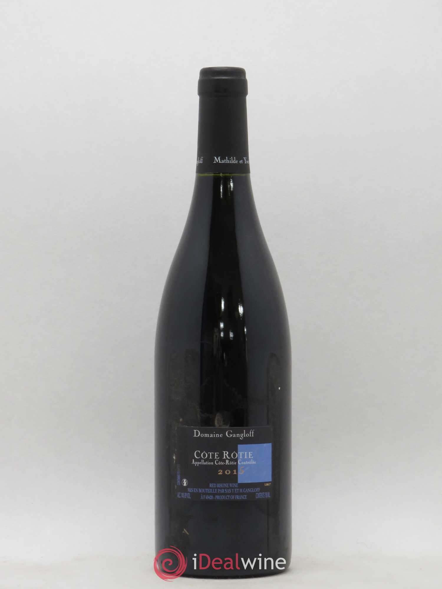 Côte-Rôtie La Barbarine Gangloff (Domaine) 2015 - Lot de 1 bouteille - 1