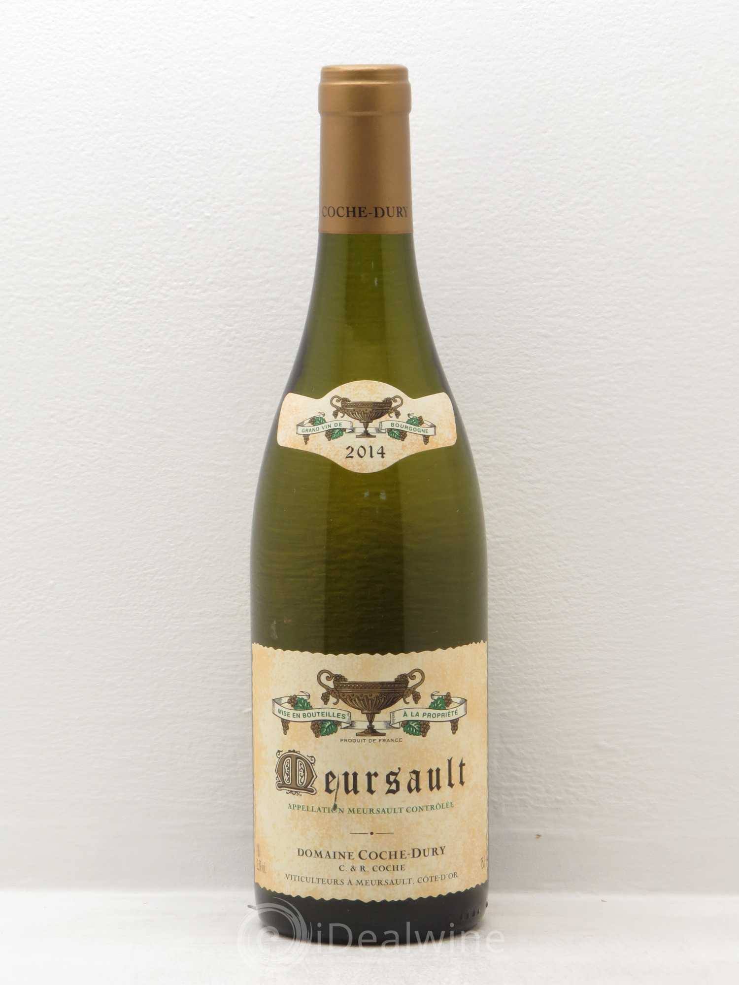 Meursault Coche Dury (Domaine) 2014 - Lot de 1 bouteille - 0