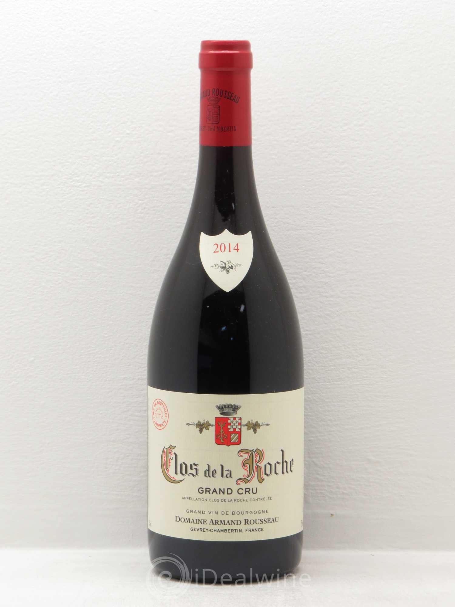 Clos de la Roche Grand Cru Armand Rousseau (Domaine) 2014 - Lot de 1 bouteille - 0