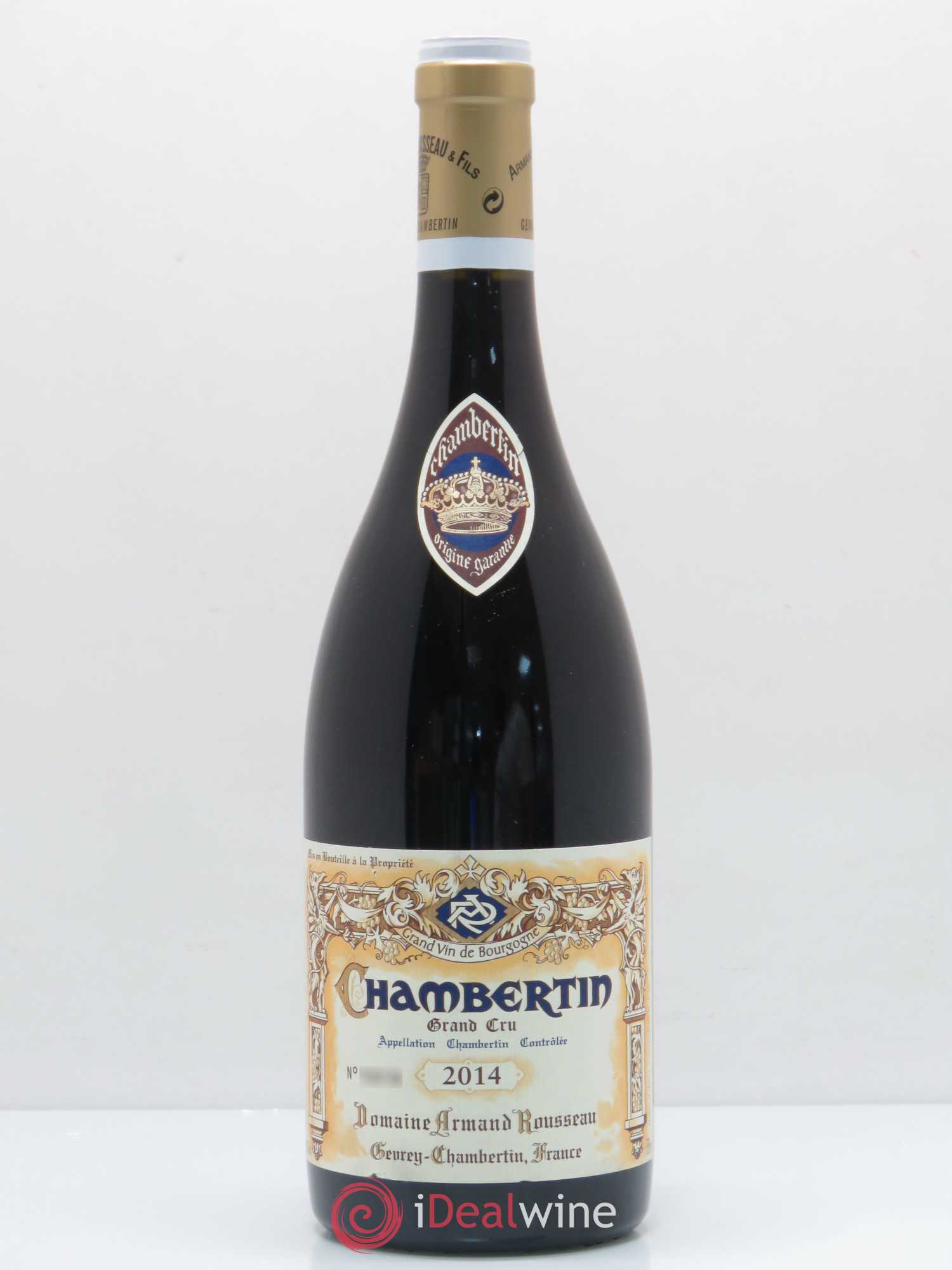 Chambertin Grand Cru Armand Rousseau (Domaine) 2014 - Lot de 1 bouteille - 0