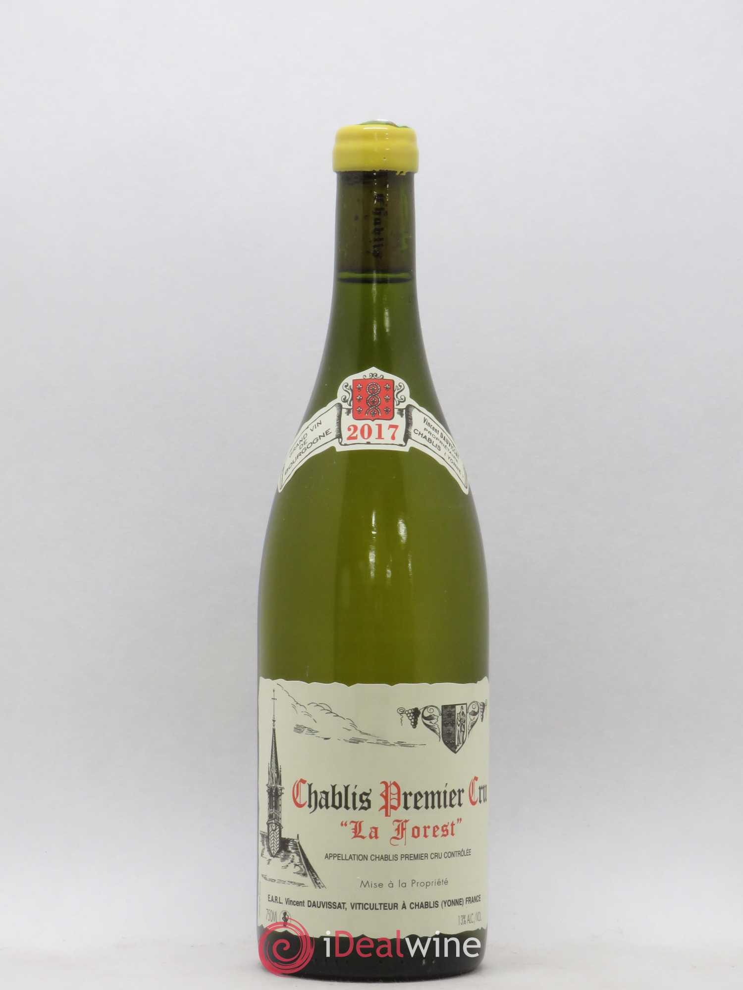 Chablis 1er Cru La Forest Vincent Dauvissat (Domaine) 2017 - Lot de 1 bouteille - 0