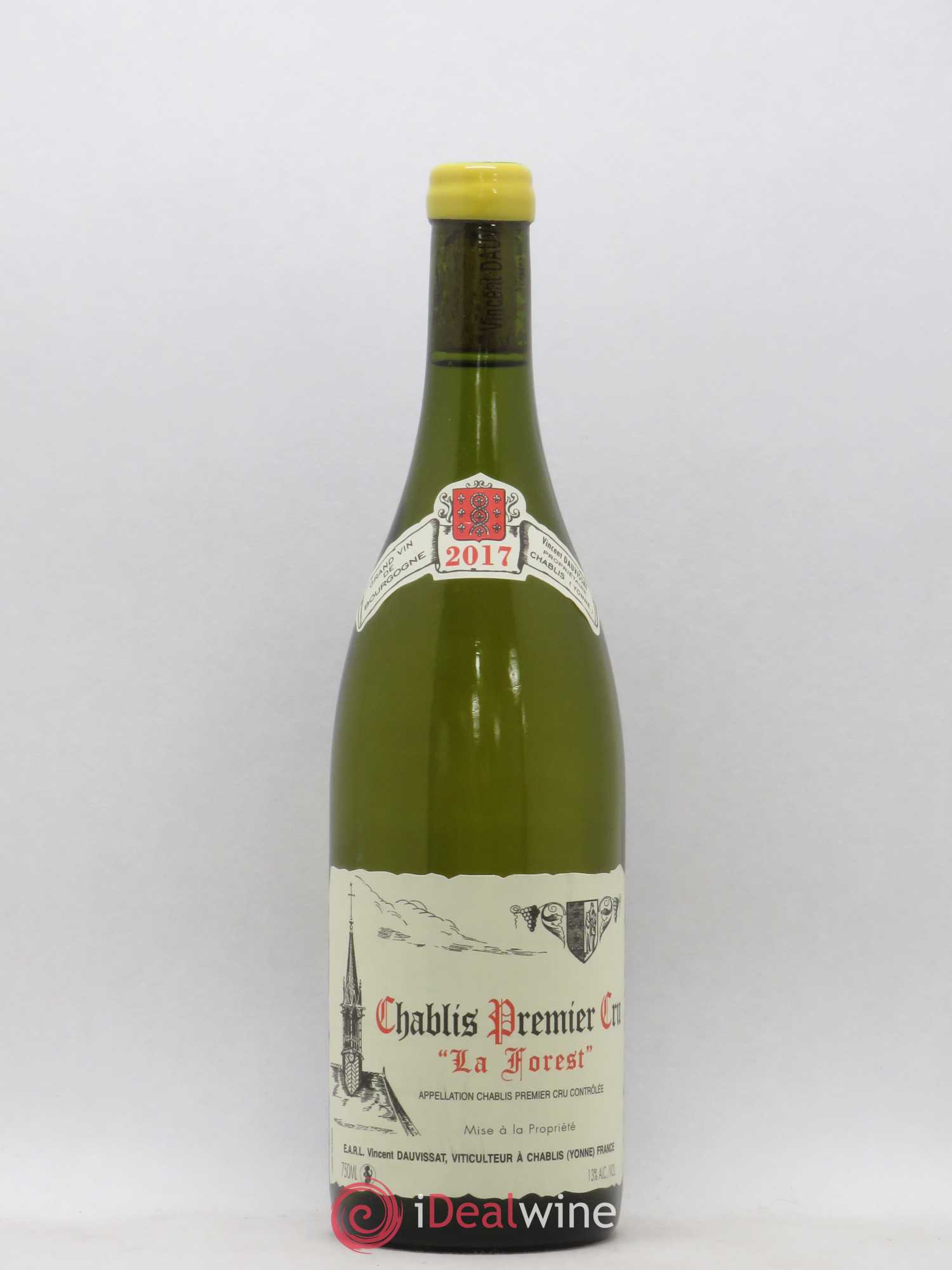 Chablis 1er Cru La Forest Vincent Dauvissat (Domaine) 2017 - Lot de 1 bouteille - 0