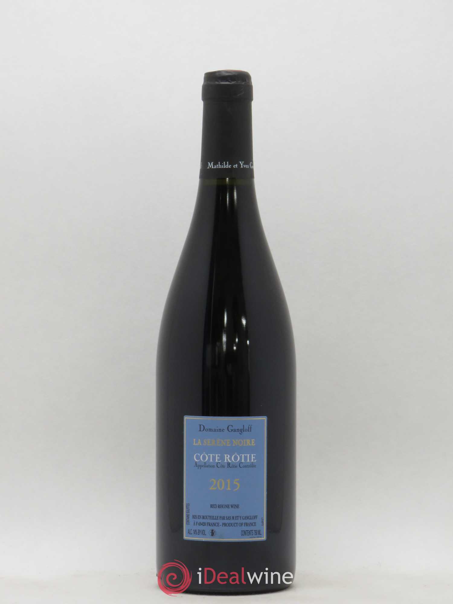 Côte-Rôtie La Sereine Noire Gangloff (Domaine) 2015 - Lot de 1 bouteille - 1