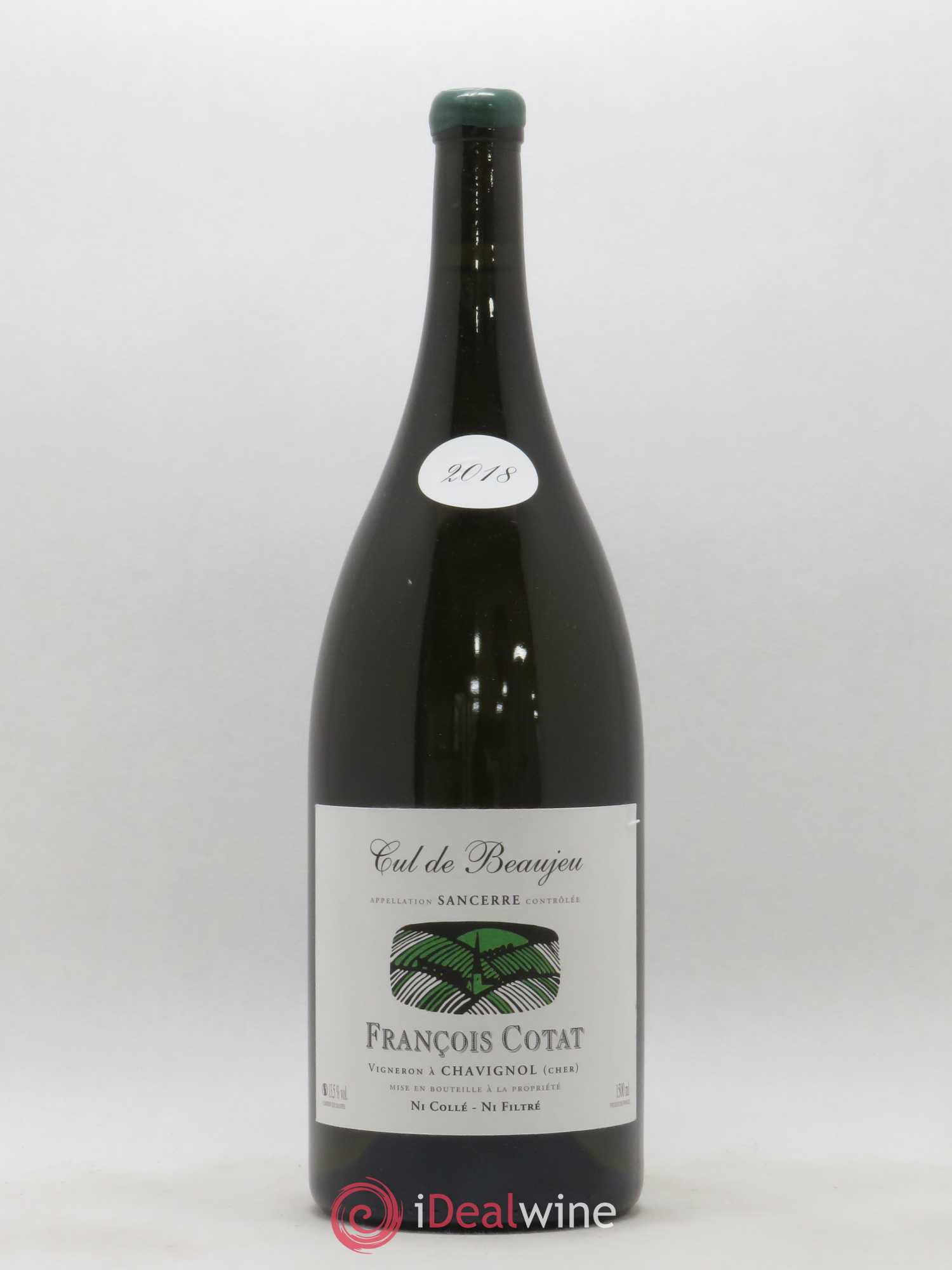 Sancerre Les Culs de Beaujeu François Cotat 2018 - Lot de 1 magnum - 0