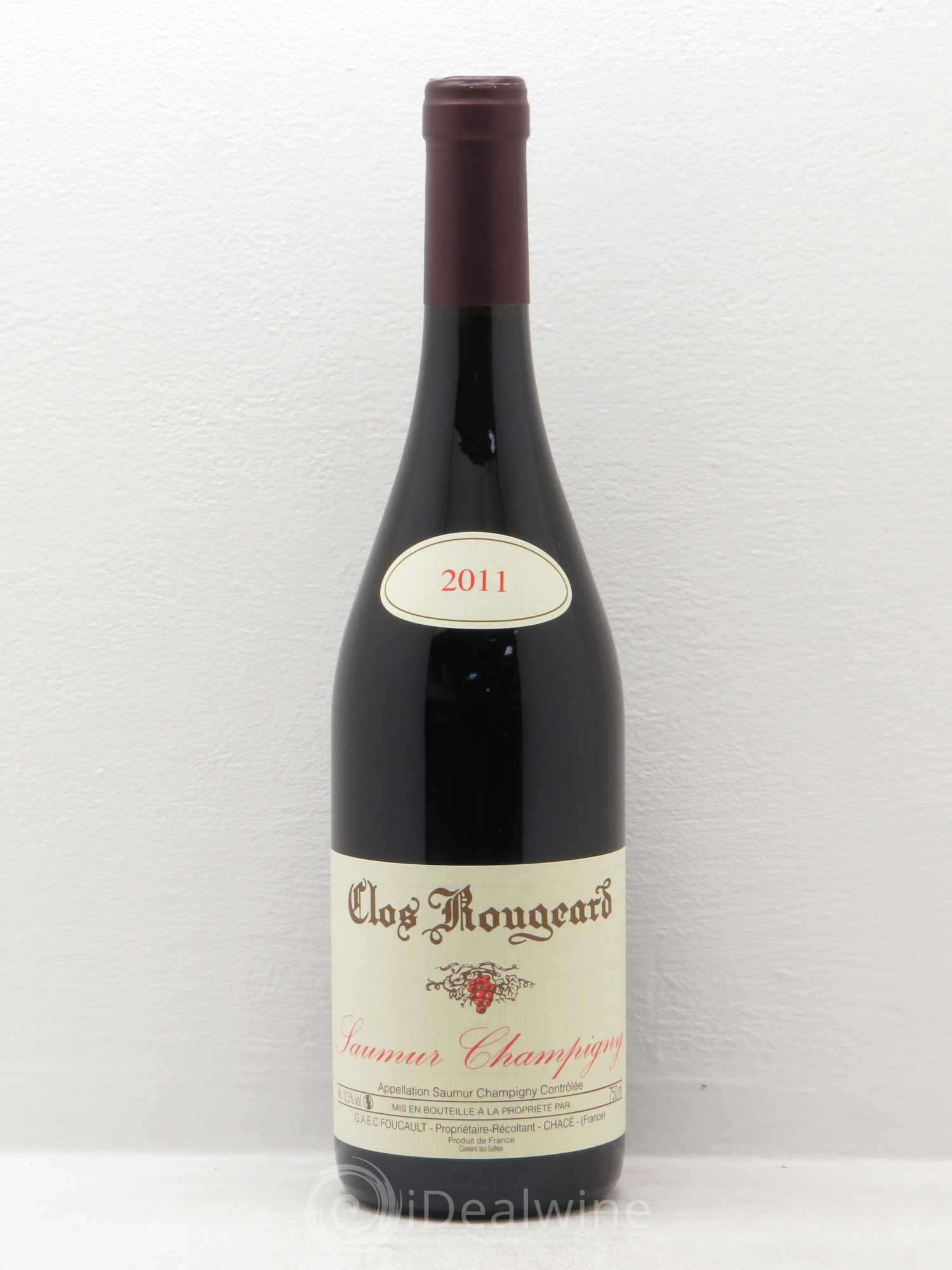 Saumur-Champigny Clos Rougeard 2011 - Lot de 1 bouteille - 0