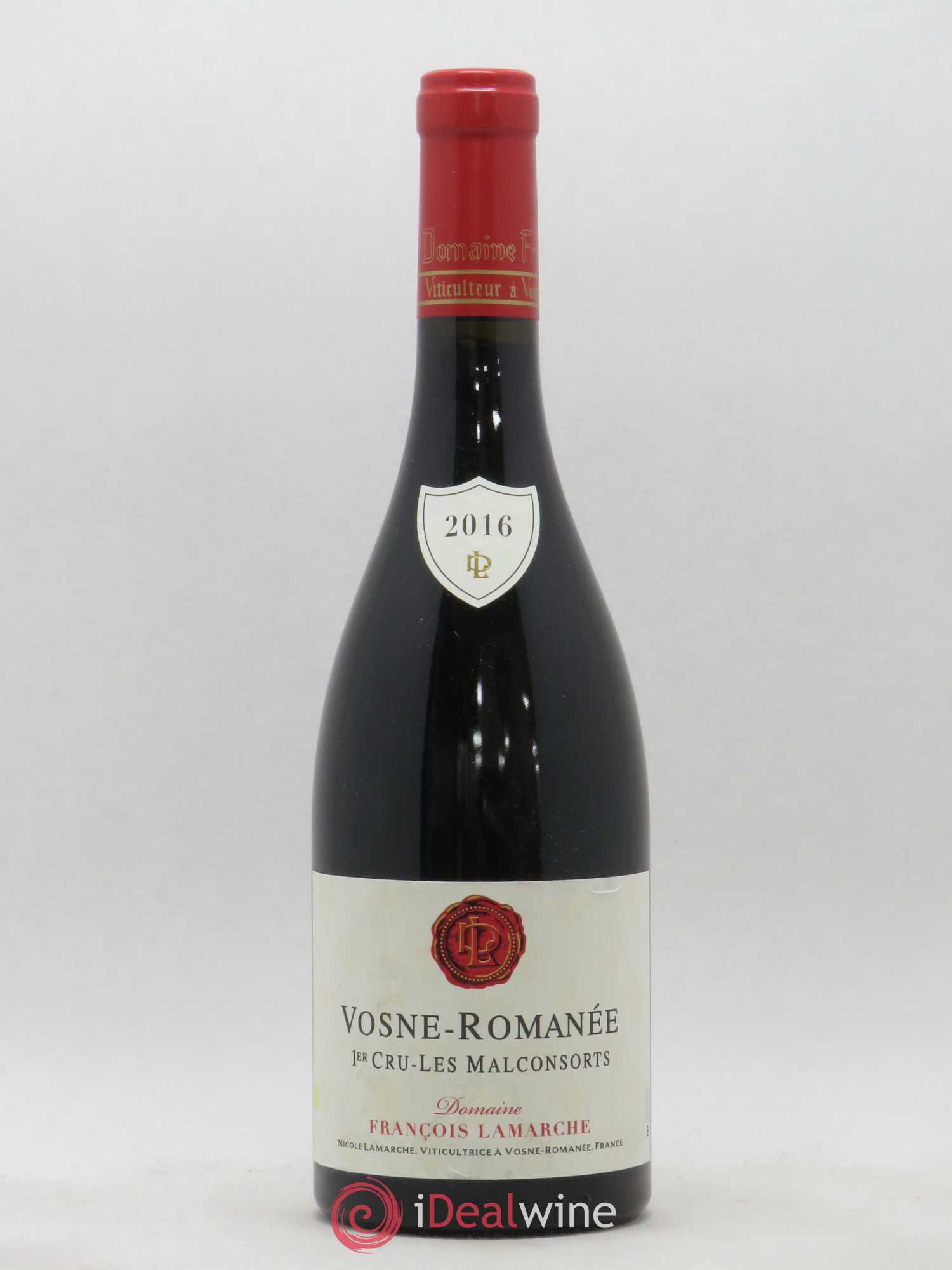 Vosne-Romanée 1er Cru Les Malconsorts Lamarche (Domaine) 2016 - Lot de 1 bouteille - 0