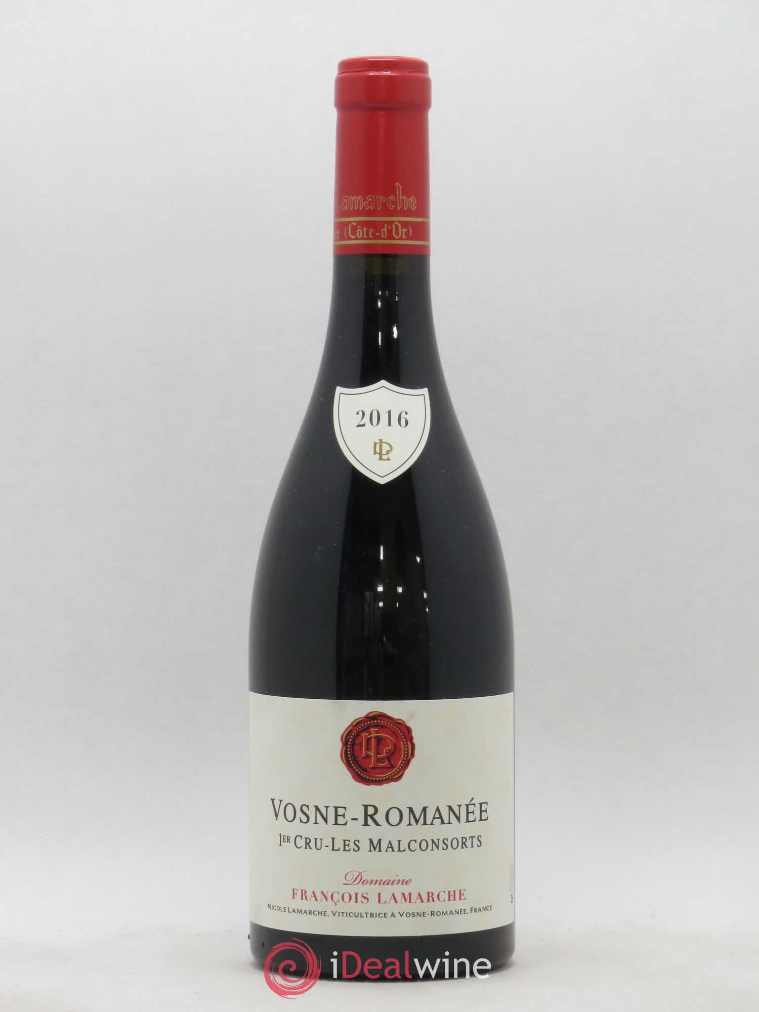 Vosne-Romanée 1er Cru Les Malconsorts Lamarche (Domaine) 2016 - Lot de 1 bouteille - 0