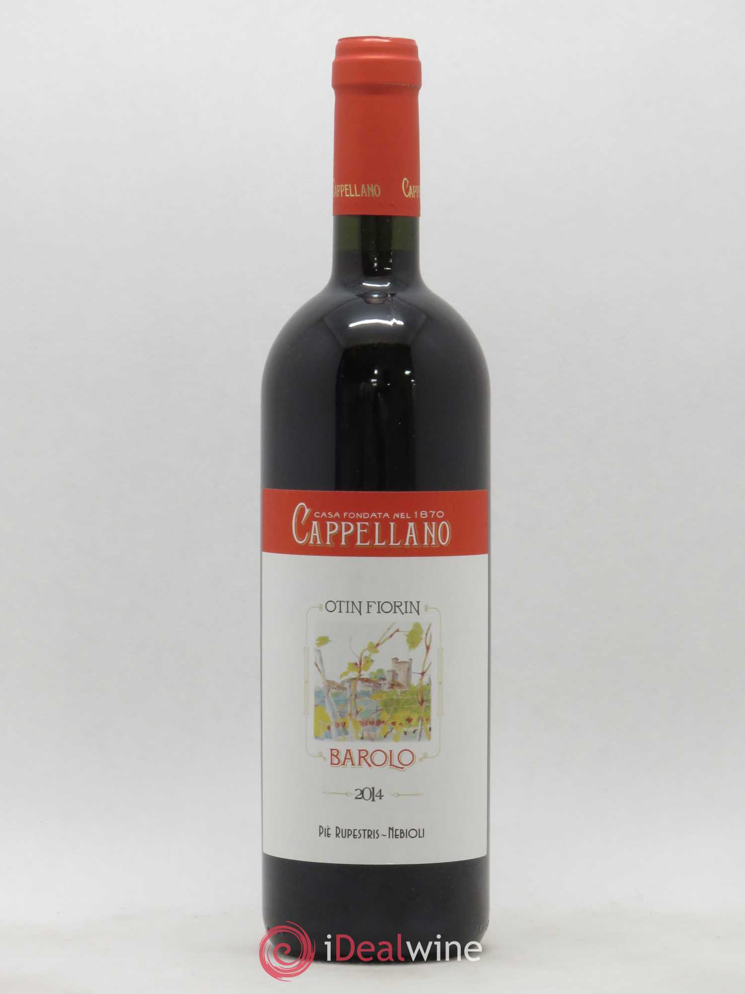 Barolo Cappellano pié Rupestris 2014 - Lot de 1 bouteille - 0