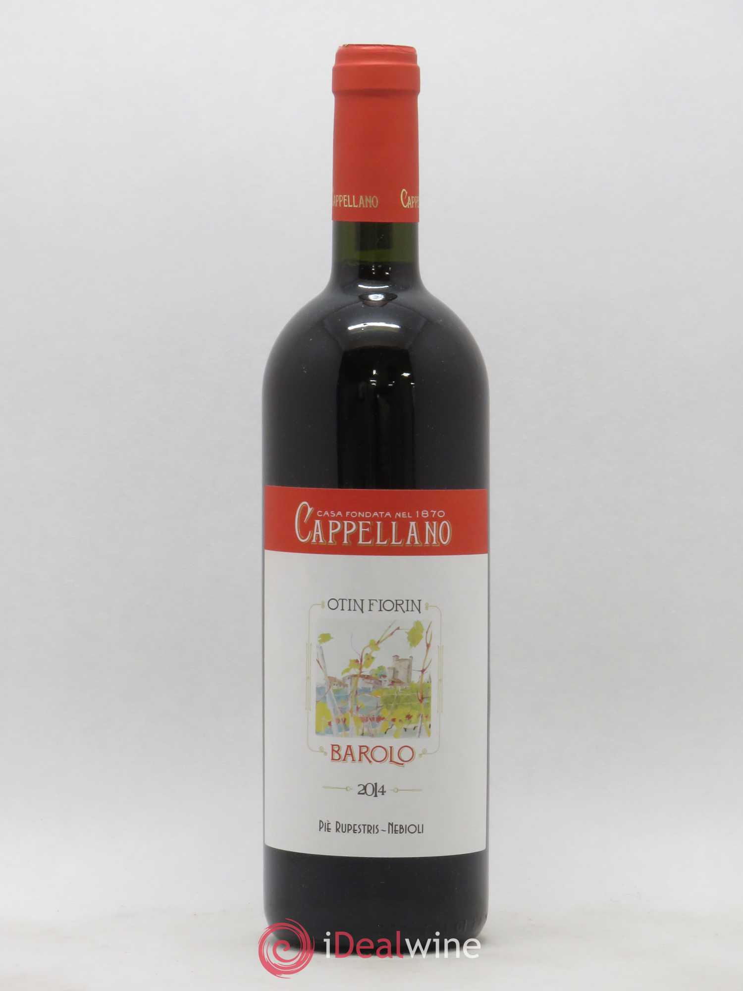 Barolo Cappellano pié Rupestris 2014 - Lot de 1 bouteille - 0
