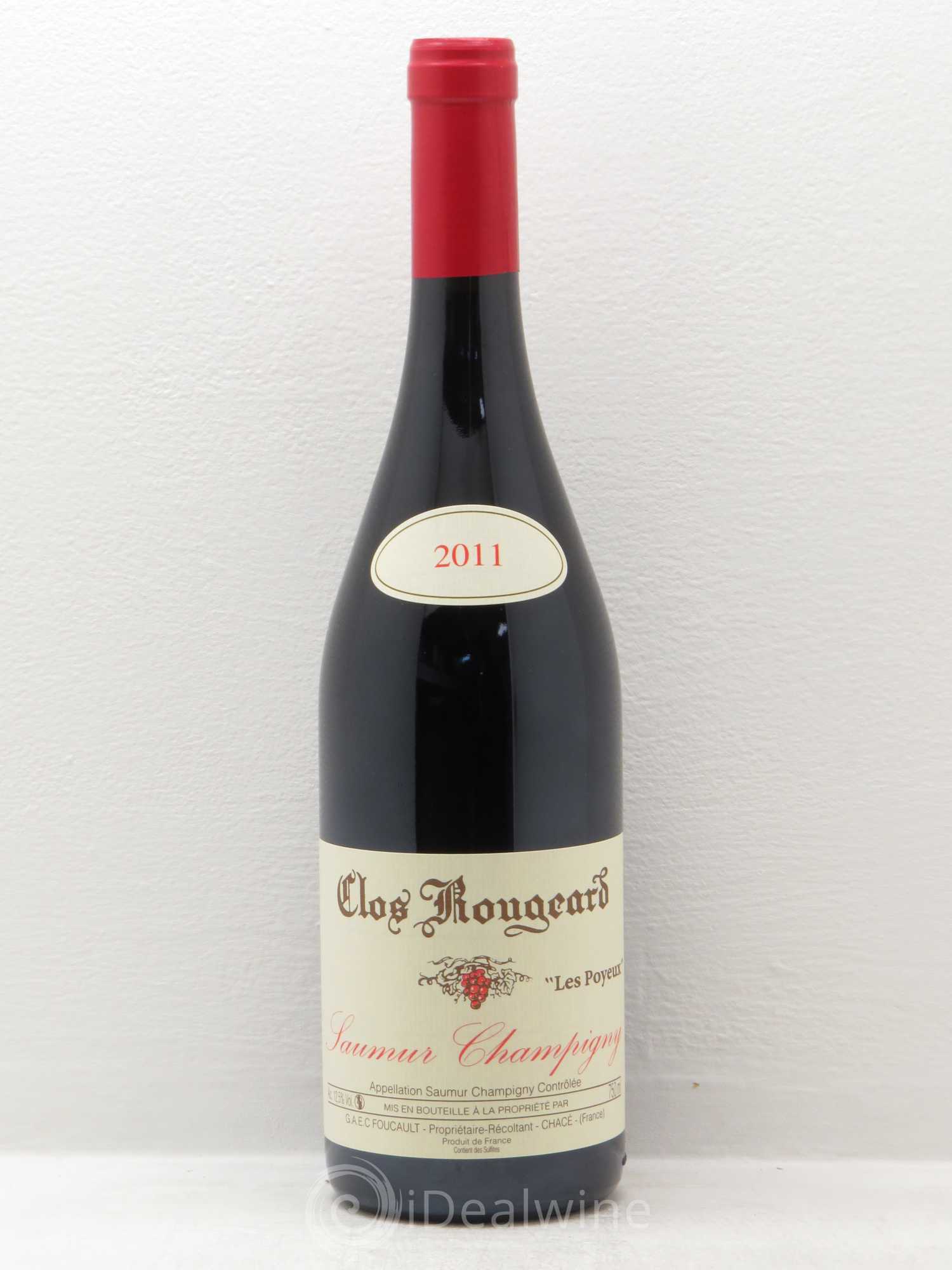Saumur-Champigny Les Poyeux Clos Rougeard 2011 - Lot de 1 bouteille - 0
