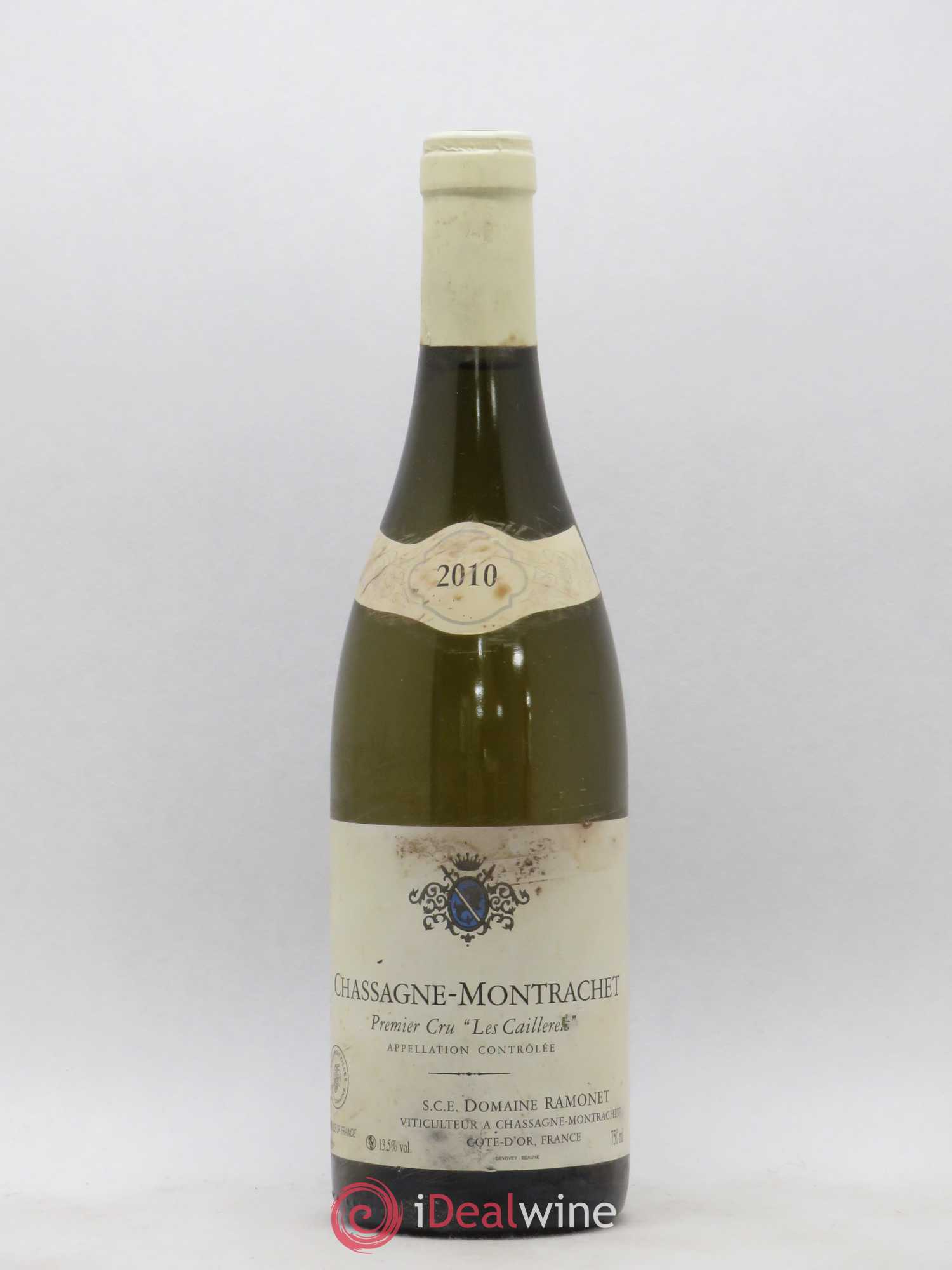 Chassagne-Montrachet 1er Cru Les Caillerets Ramonet (Domaine) 2010 - Lot de 1 bouteille - 0