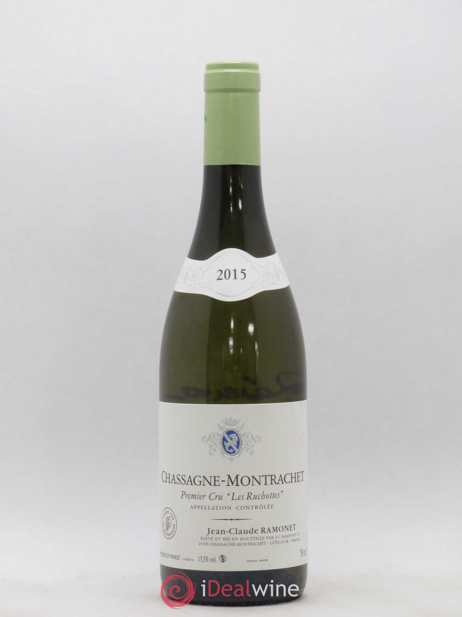 Chassagne-Montrachet 1er Cru Les Ruchottes Ramonet (Domaine) 2015 - Lot de 1 bouteille - 0