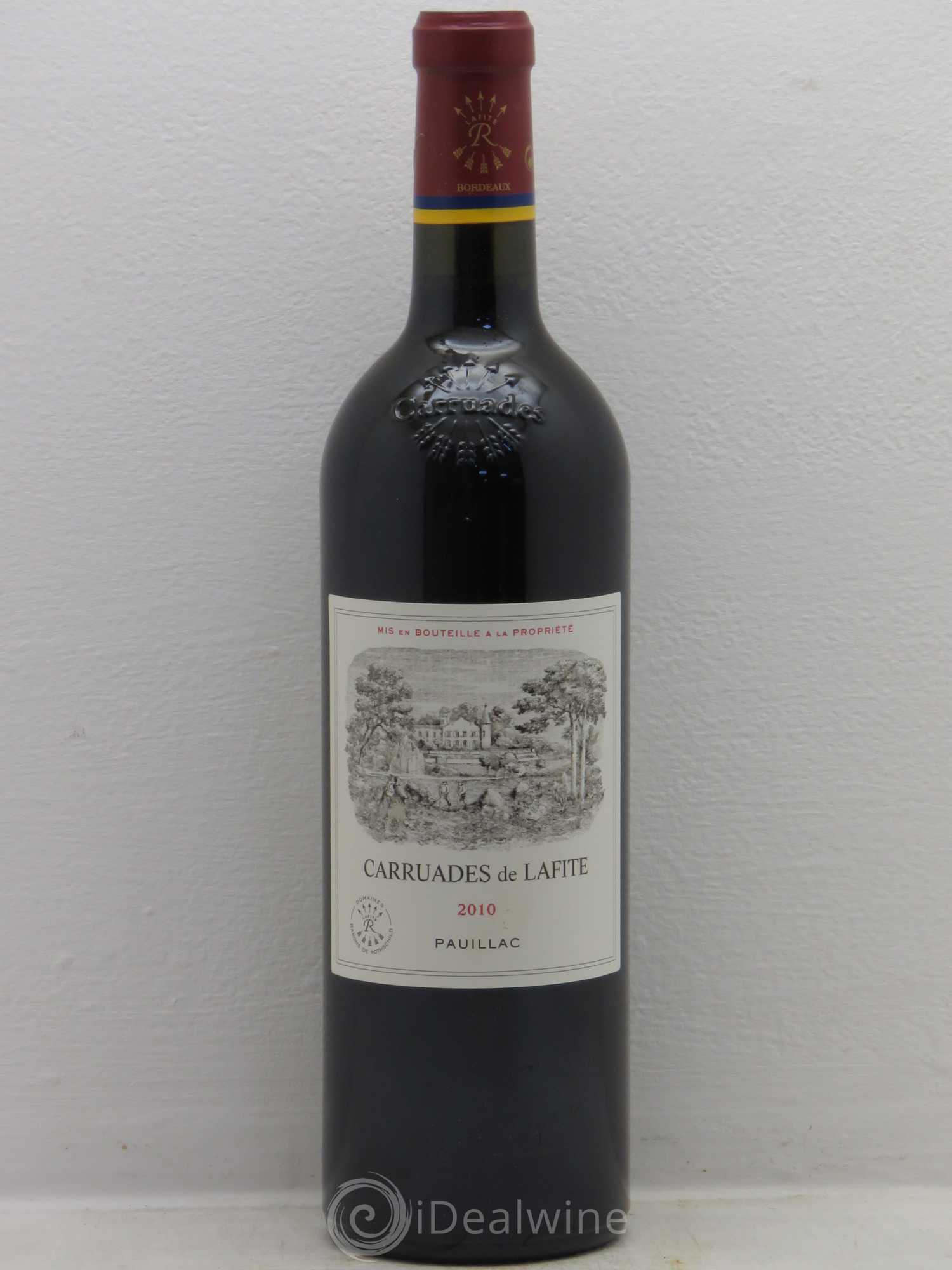 Carruades de Lafite Rothschild Second Vin 2010 - Lot de 6 bouteilles - 0