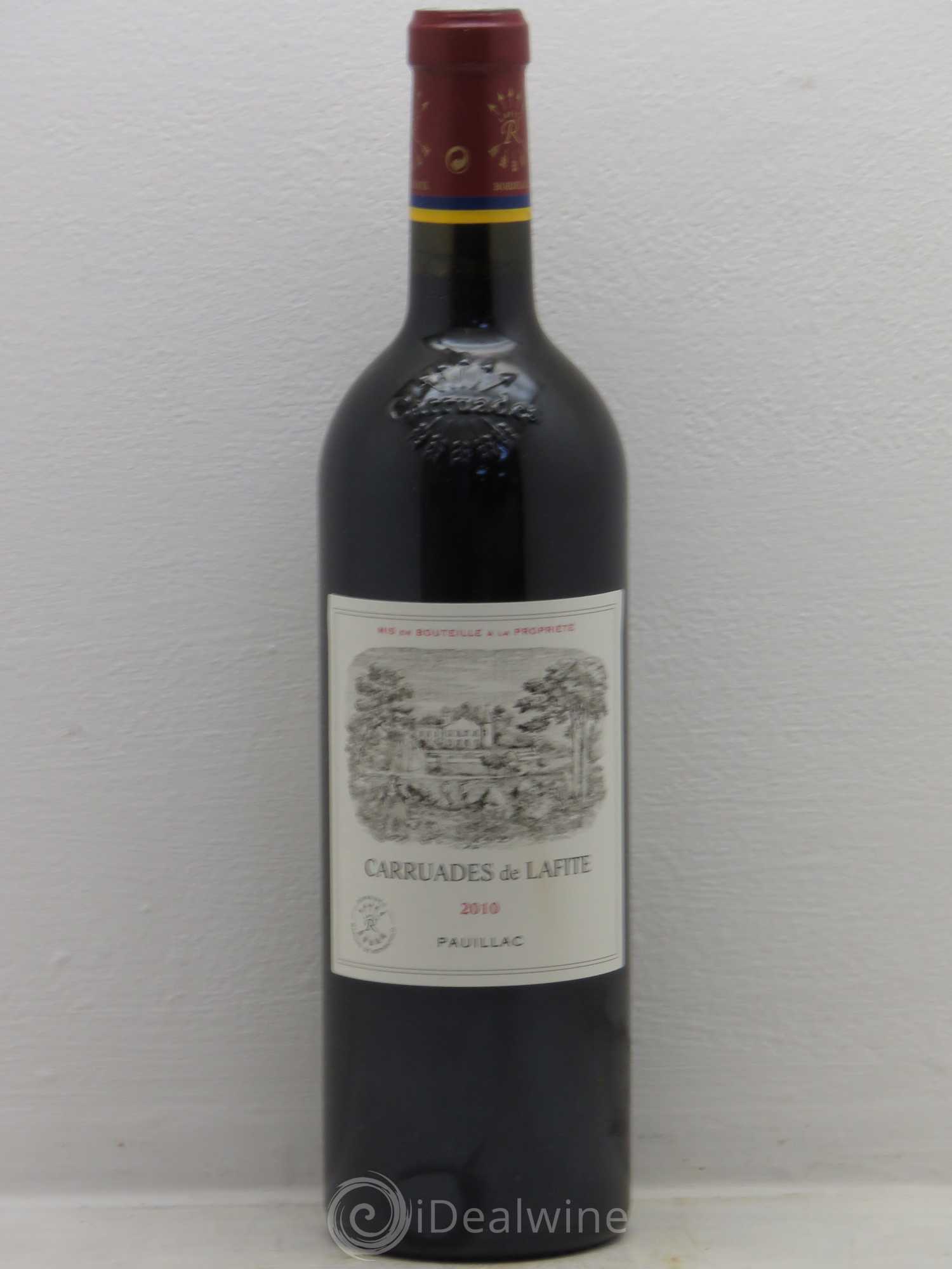 Carruades de Lafite Rothschild Second Vin 2010 - Lot de 6 bouteilles - 0