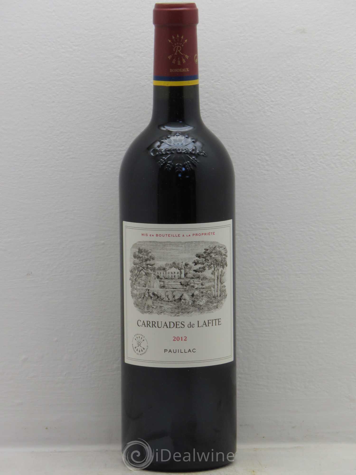 Carruades de Lafite Rothschild Second Vin 2012 - Lot de 6 bouteilles - 0