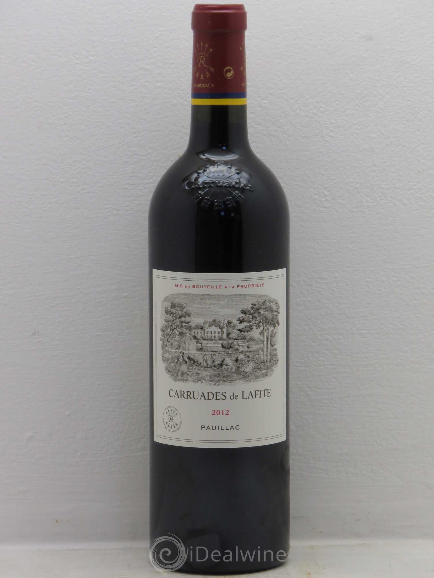 Carruades de Lafite Rothschild Second Vin 2012 - Lot de 6 bouteilles - 0