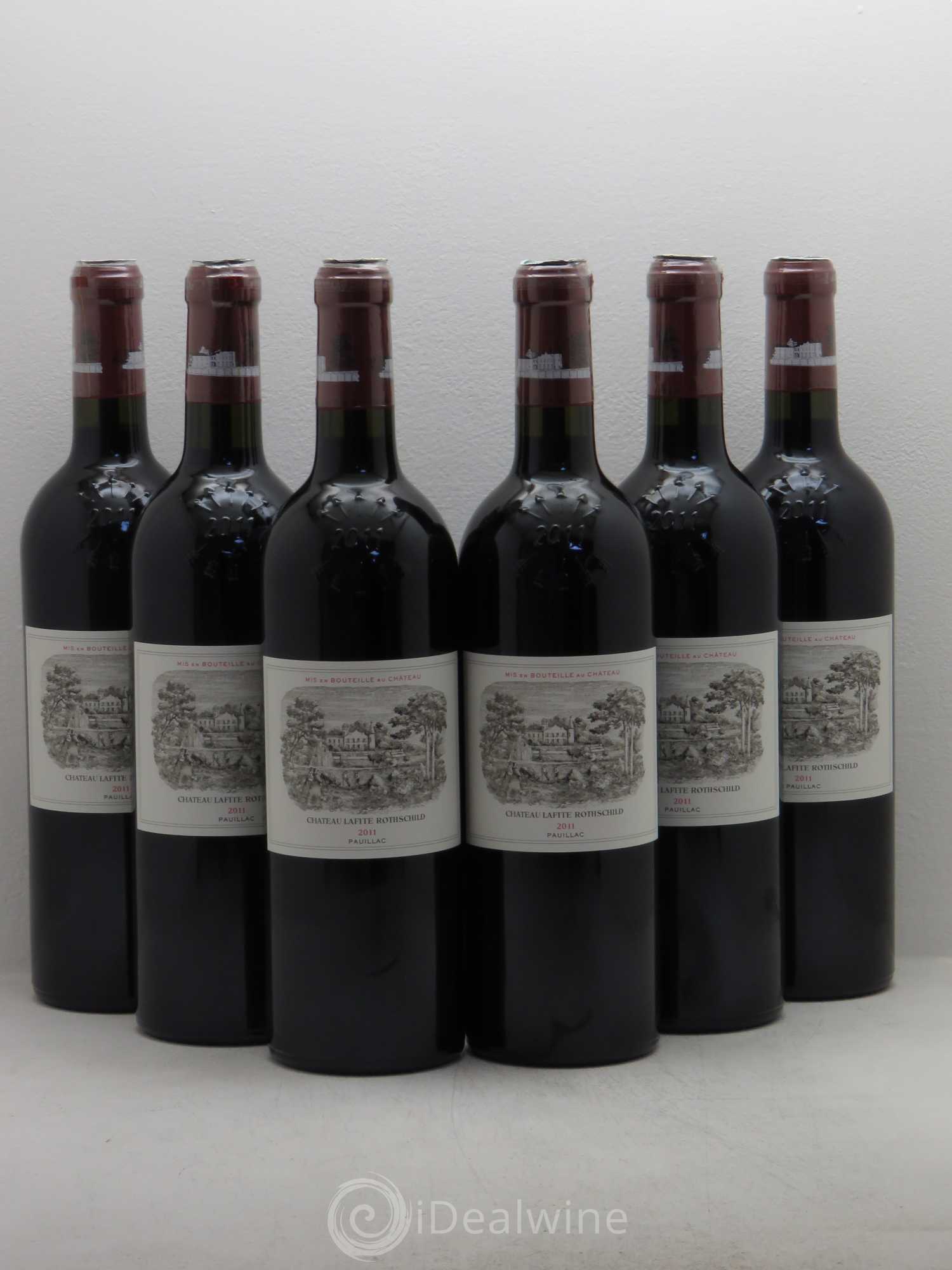 Château Lafite Rothschild 1er Grand Cru Classé 2011 - Lot de 6 bouteilles - 0