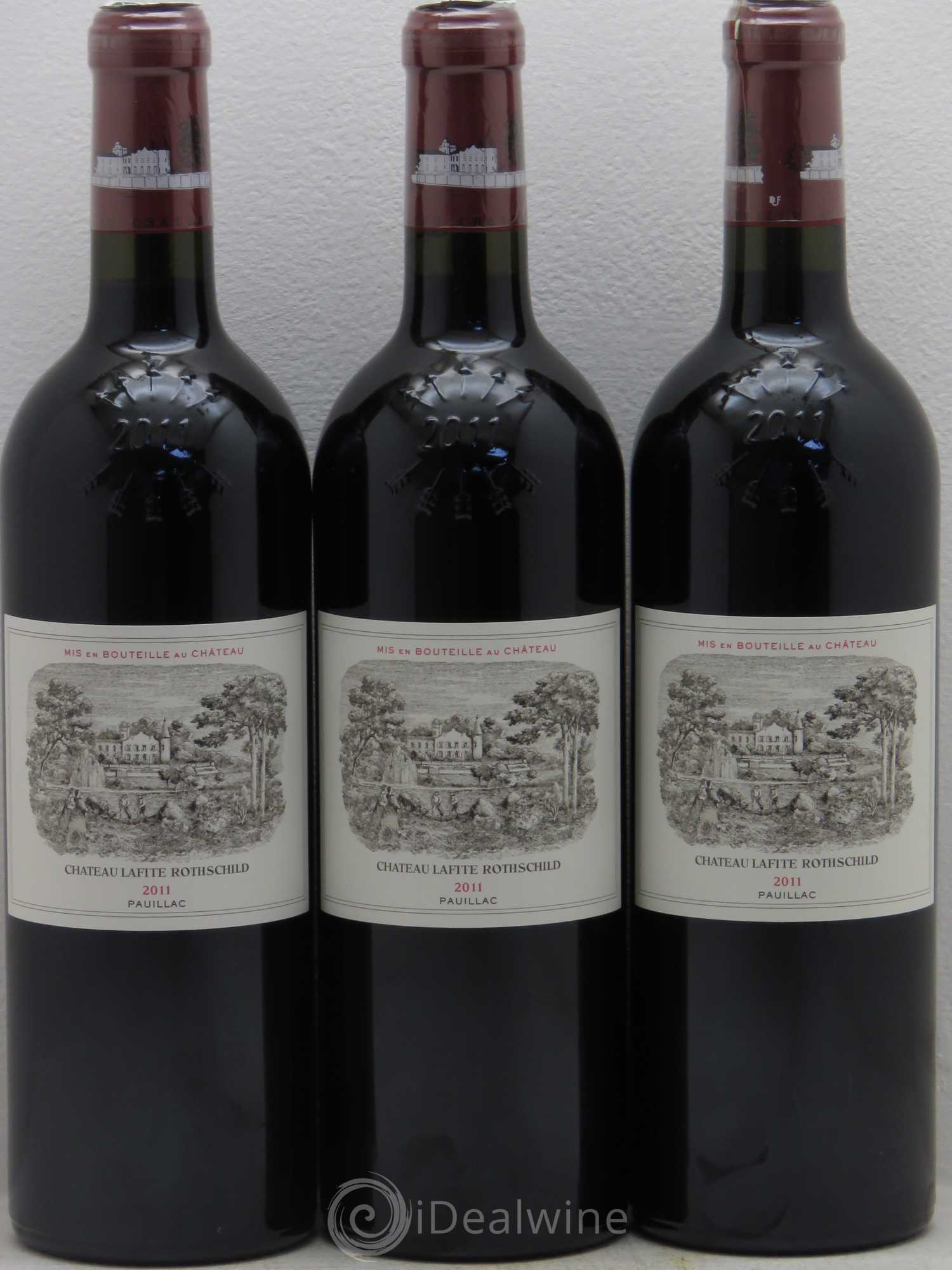 Château Lafite Rothschild 1er Grand Cru Classé 2011 - Lot de 6 bouteilles - 1