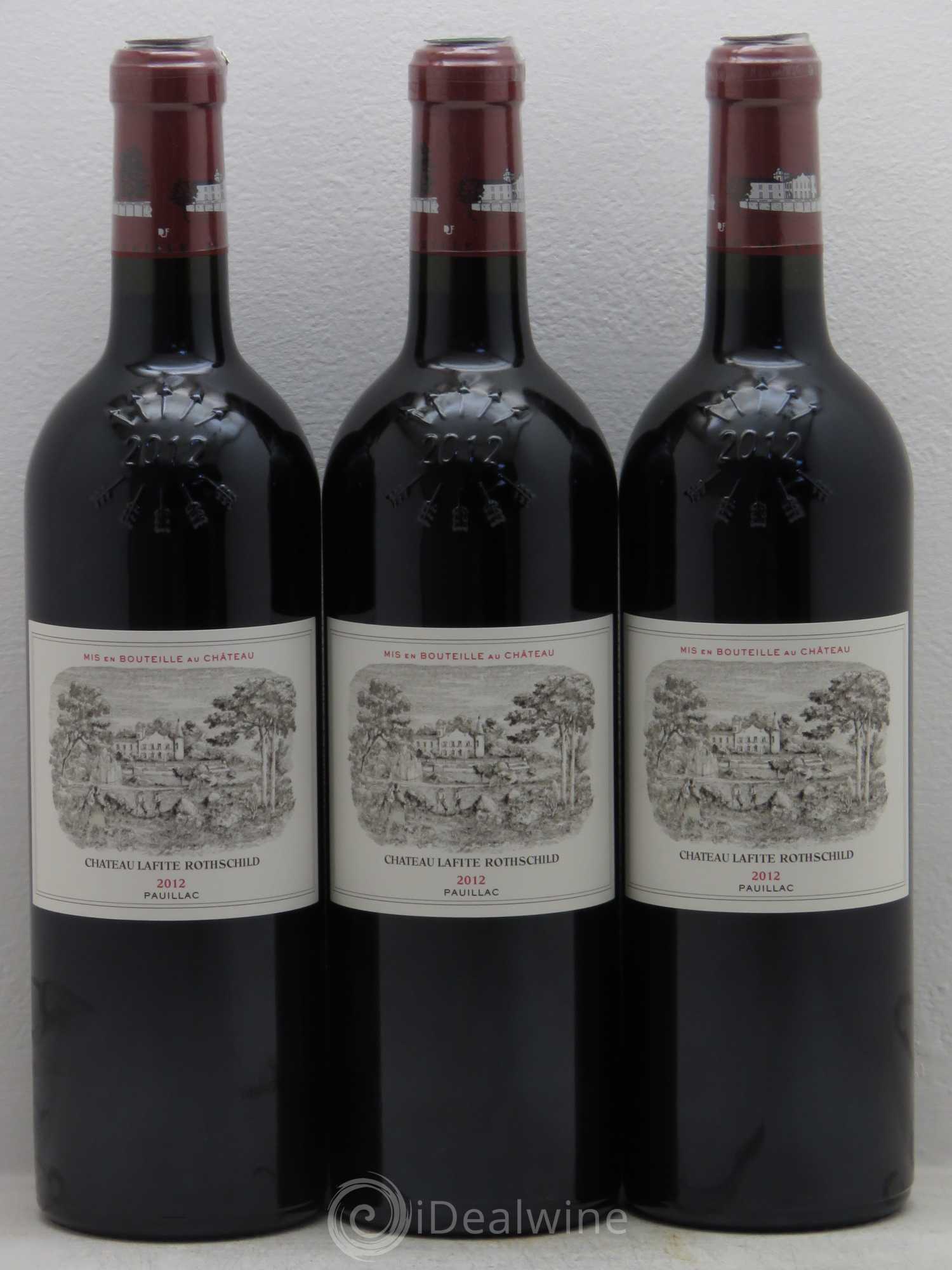 Château Lafite Rothschild 1er Grand Cru Classé 2012 - Lot de 6 bouteilles - 1
