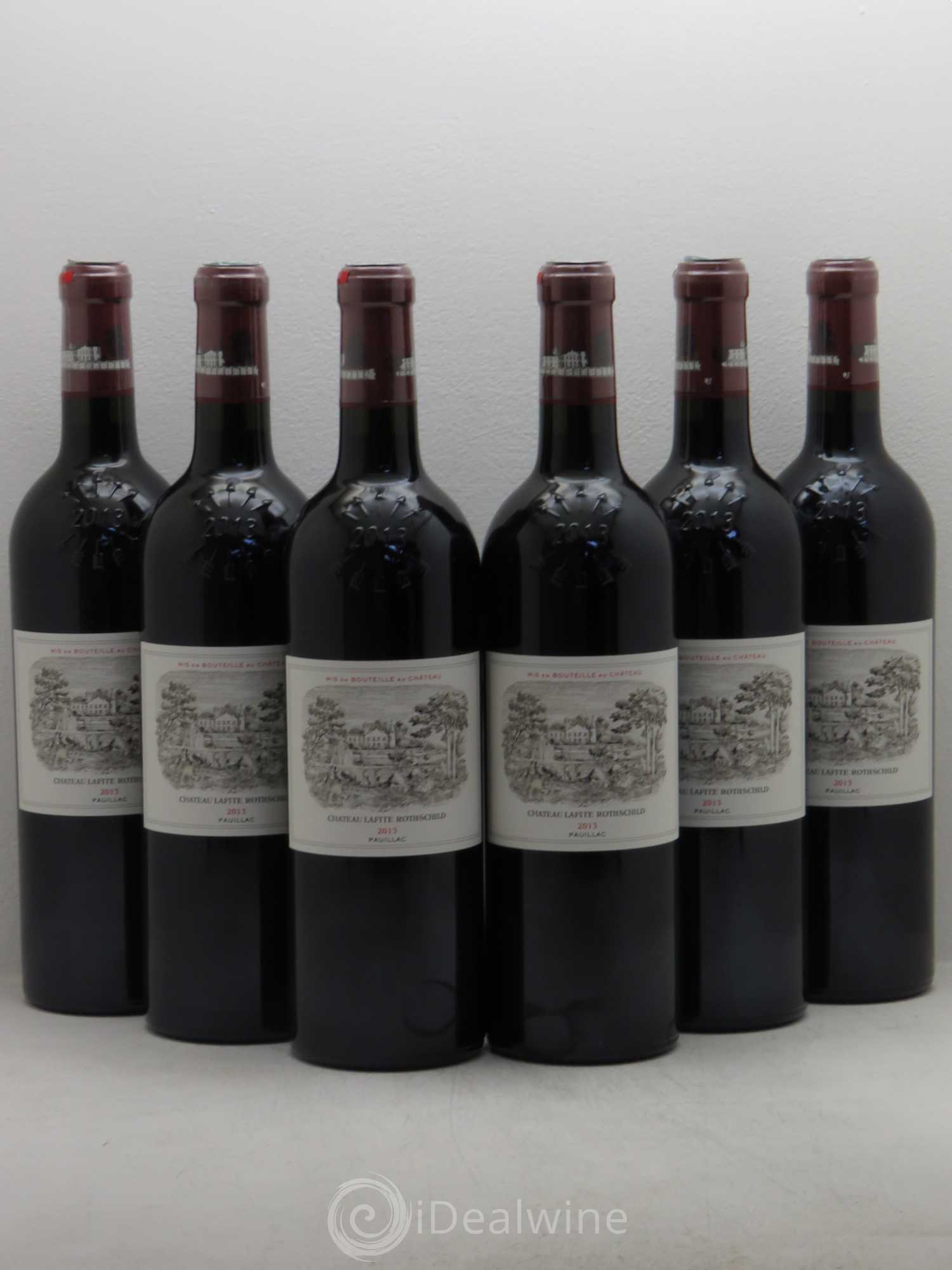 Château Lafite Rothschild 1er Grand Cru Classé 2013 - Lot de 6 bouteilles - 0