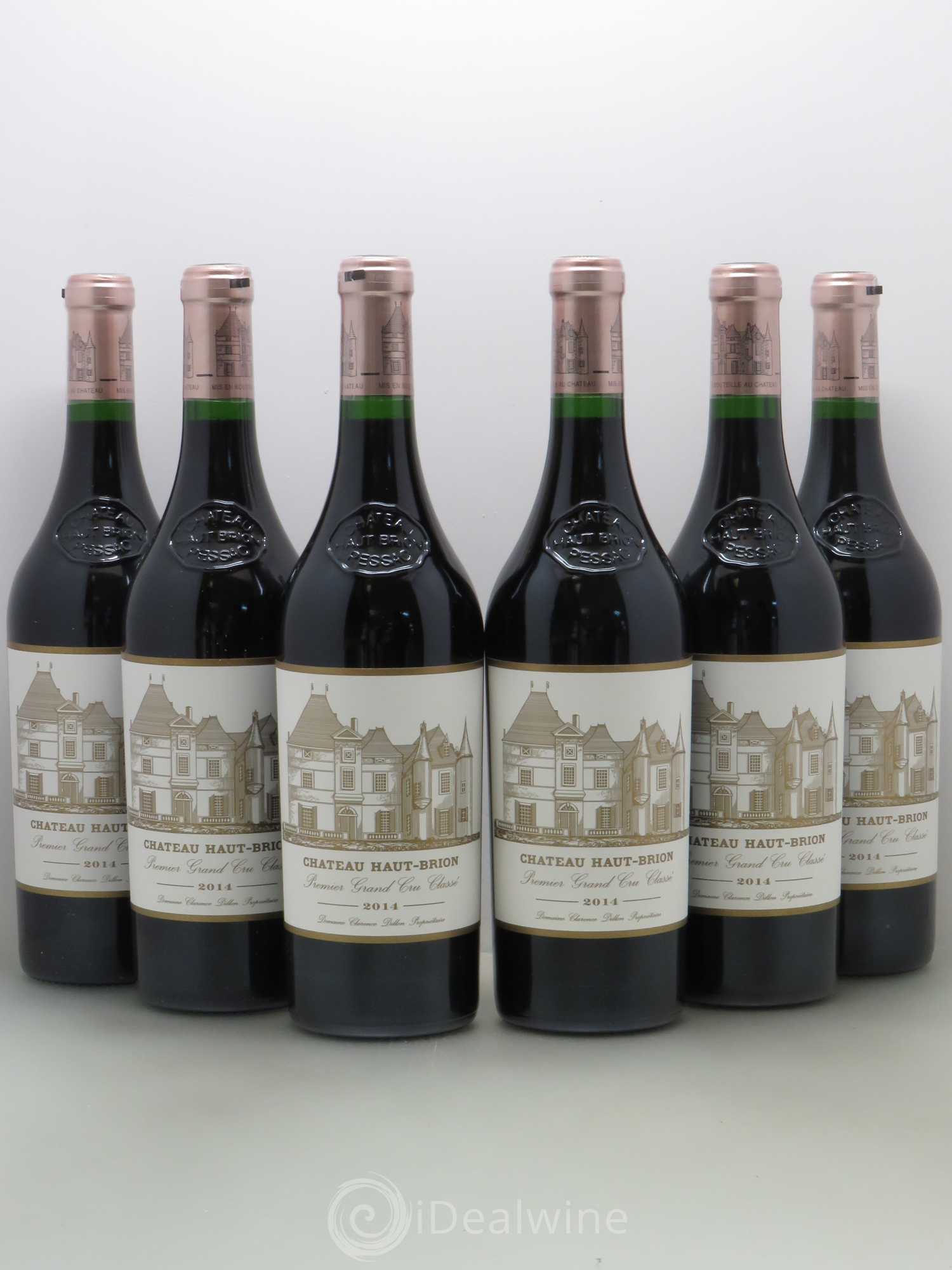 Château Haut Brion 1er Grand Cru Classé 2014 - Lot de 6 bouteilles - 0