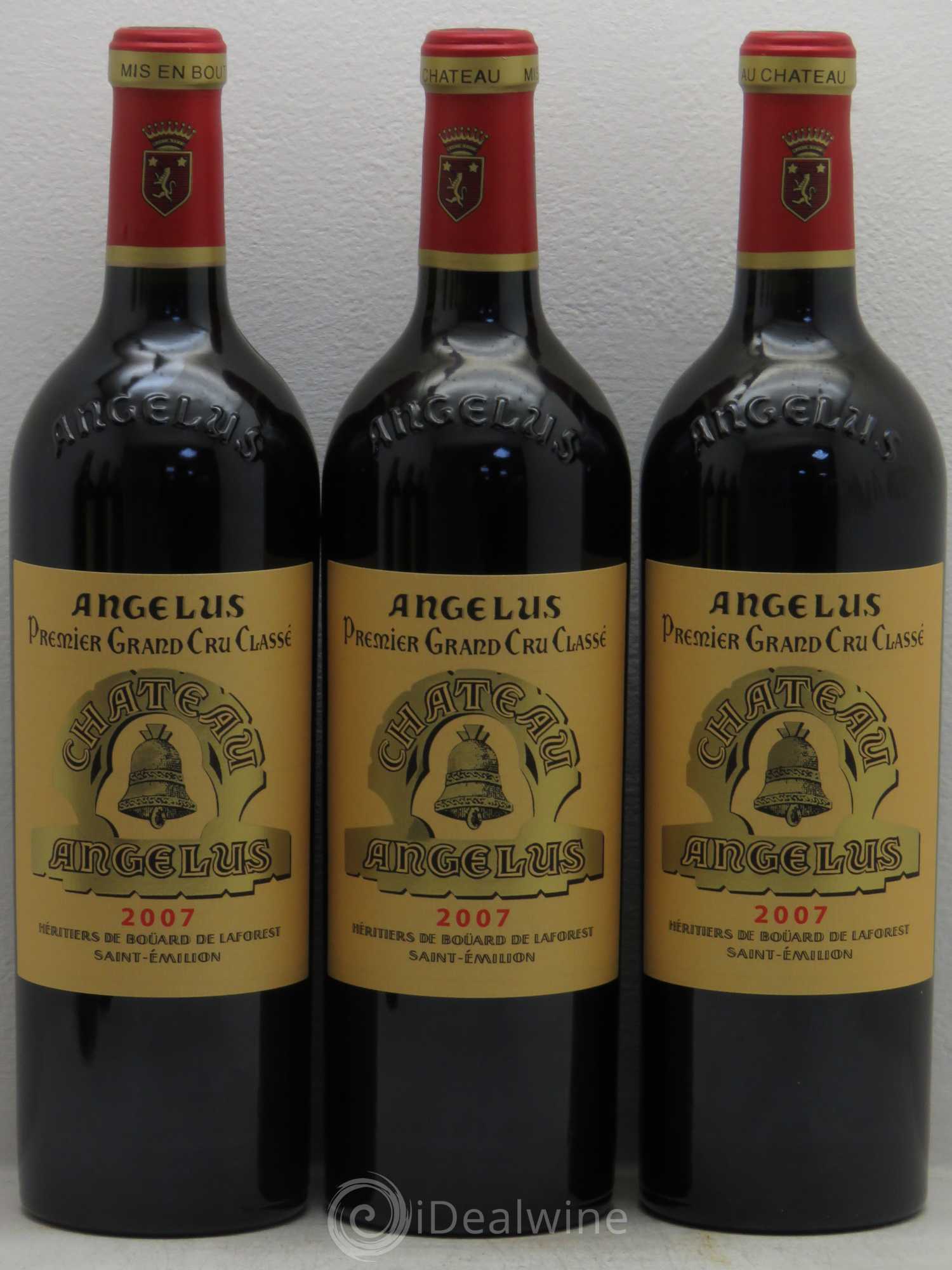 Château Angélus 1er Grand Cru Classé A 2007 - Lot de 6 bouteilles - 1