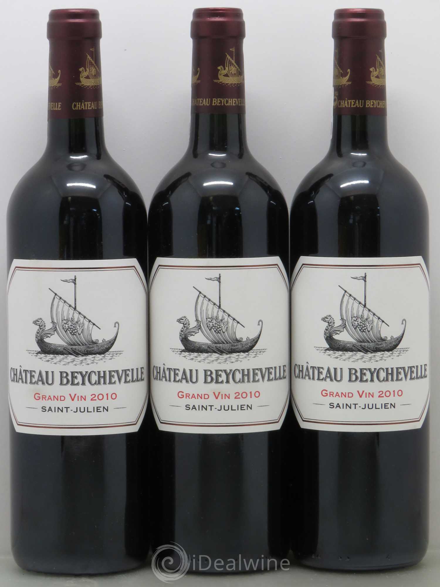 Château Beychevelle 4ème Grand Cru Classé 2010 - Lot de 6 bouteilles - 1