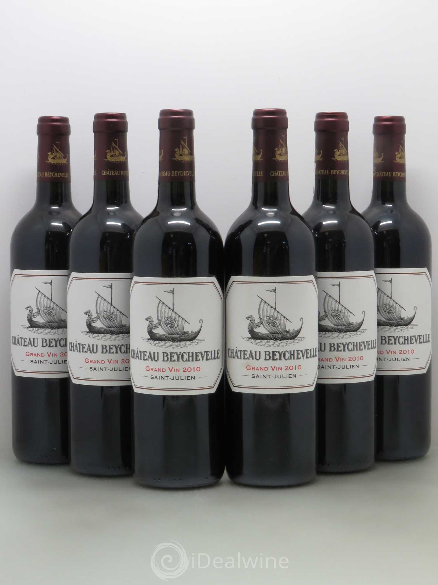 Château Beychevelle 4ème Grand Cru Classé 2010 - Lot de 6 bouteilles - 0