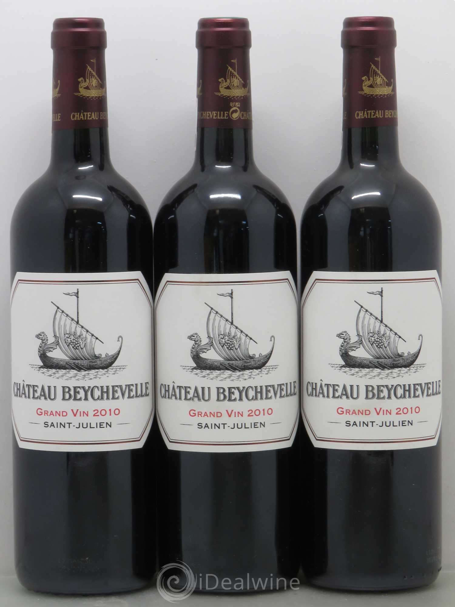 Château Beychevelle 4ème Grand Cru Classé 2010 - Lot de 6 bouteilles - 1