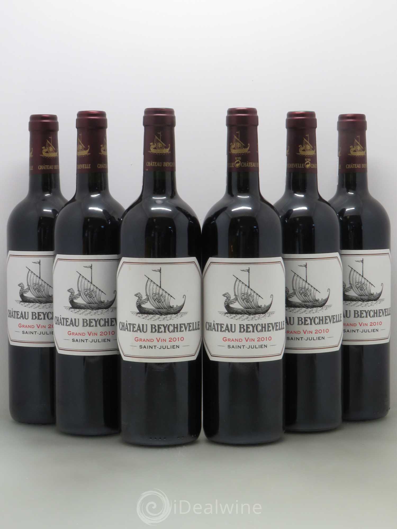 Château Beychevelle 4ème Grand Cru Classé 2010 - Lot de 6 bouteilles - 0