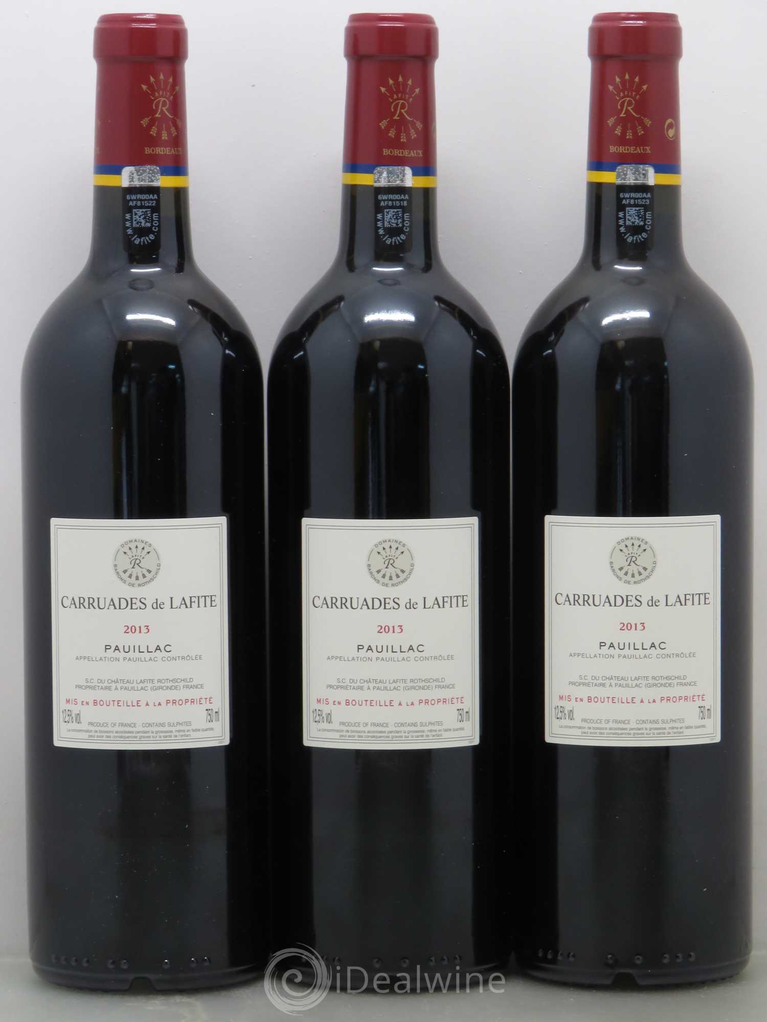 Carruades de Lafite Rothschild Second Vin 2013 - Lot de 6 bouteilles - 4