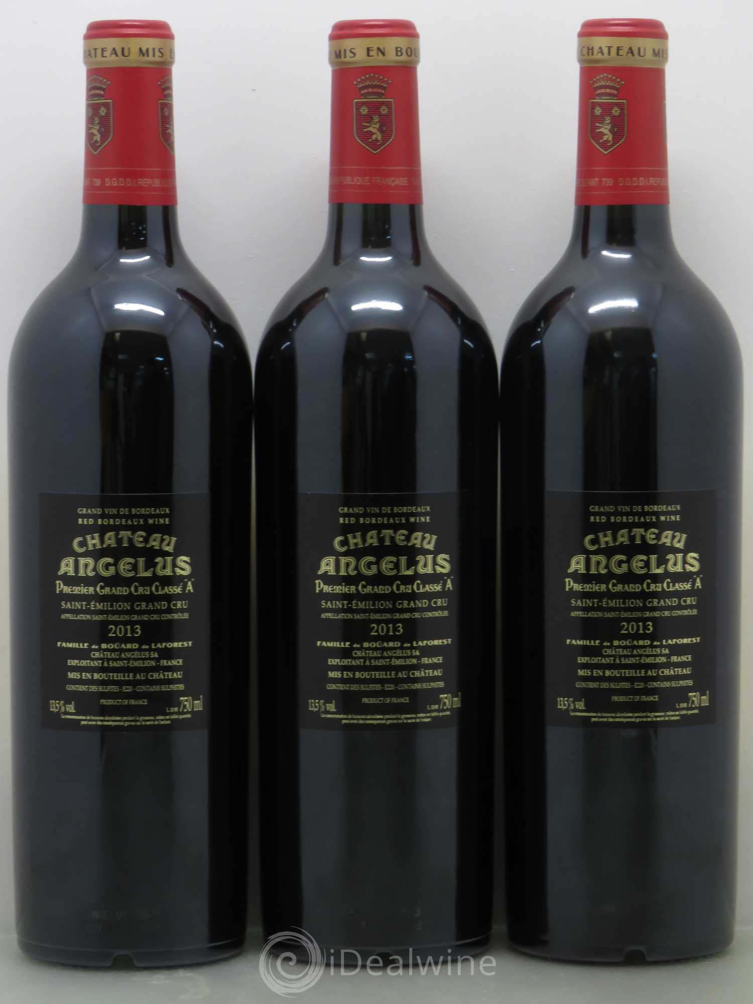 Château Angélus 1er Grand Cru Classé A 2013 - Lot de 6 bouteilles - 3