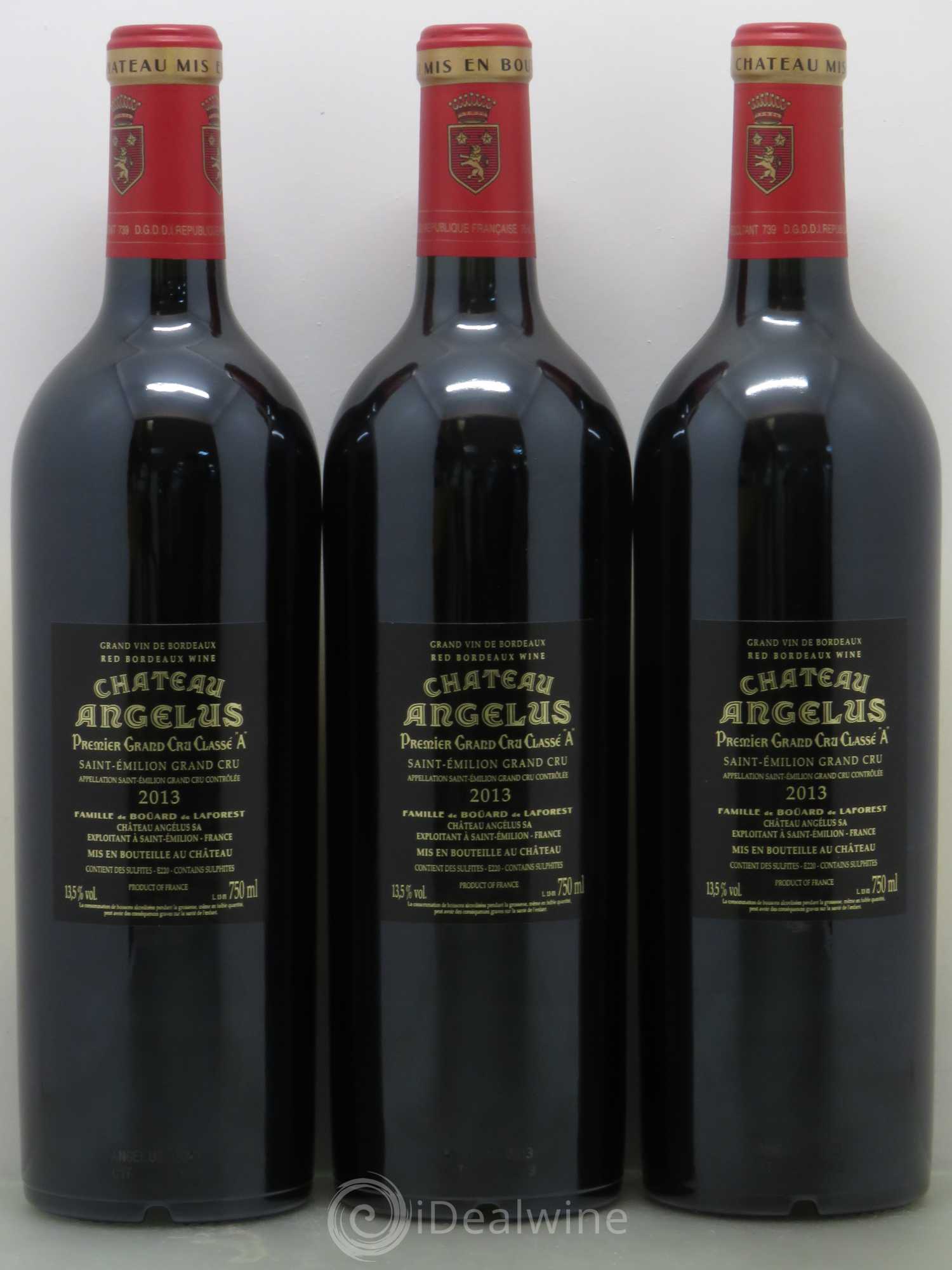Château Angélus 1er Grand Cru Classé A 2013 - Lot de 6 bouteilles - 4
