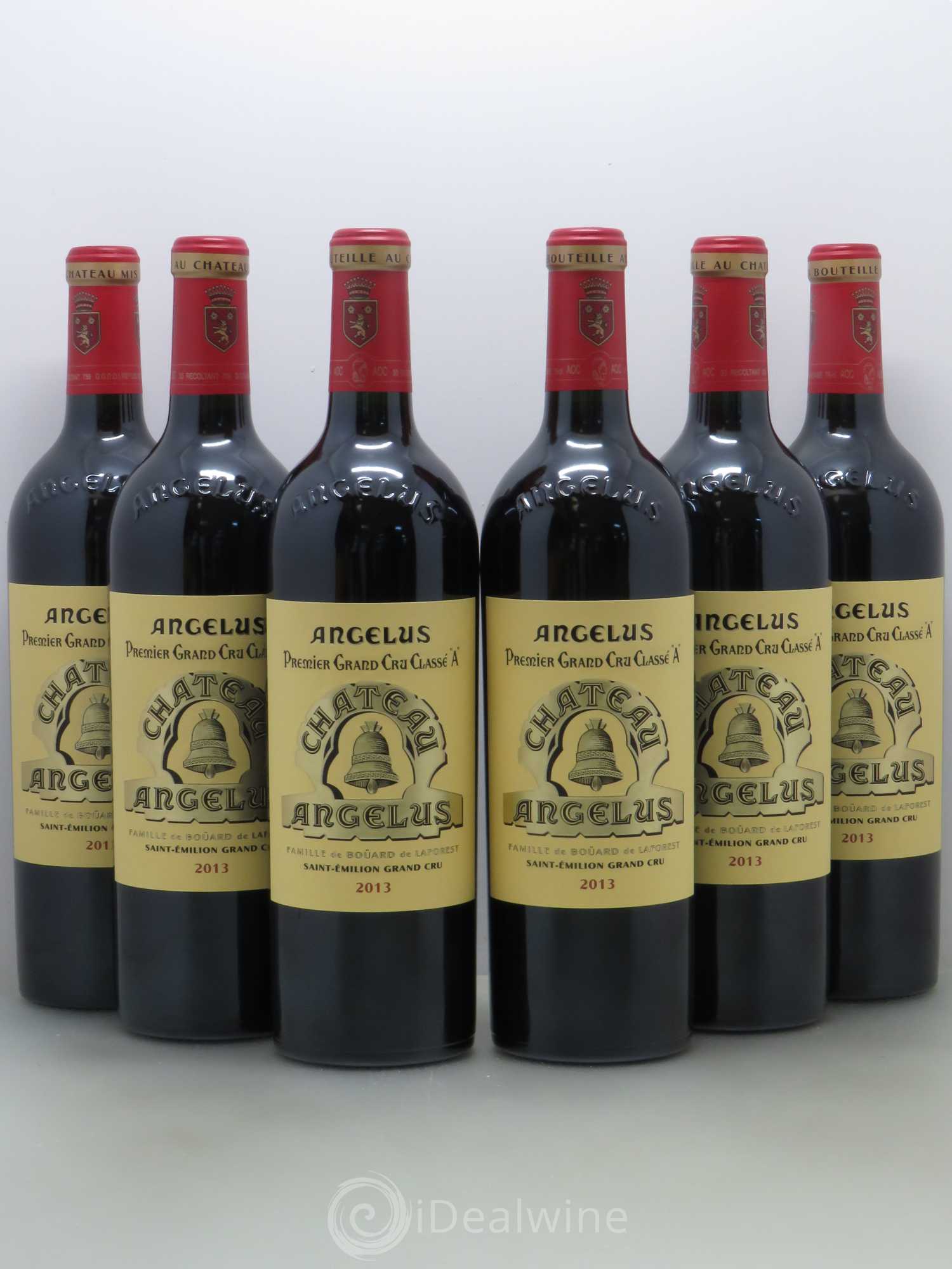 Château Angélus 1er Grand Cru Classé A 2013 - Lot de 6 bouteilles - 0