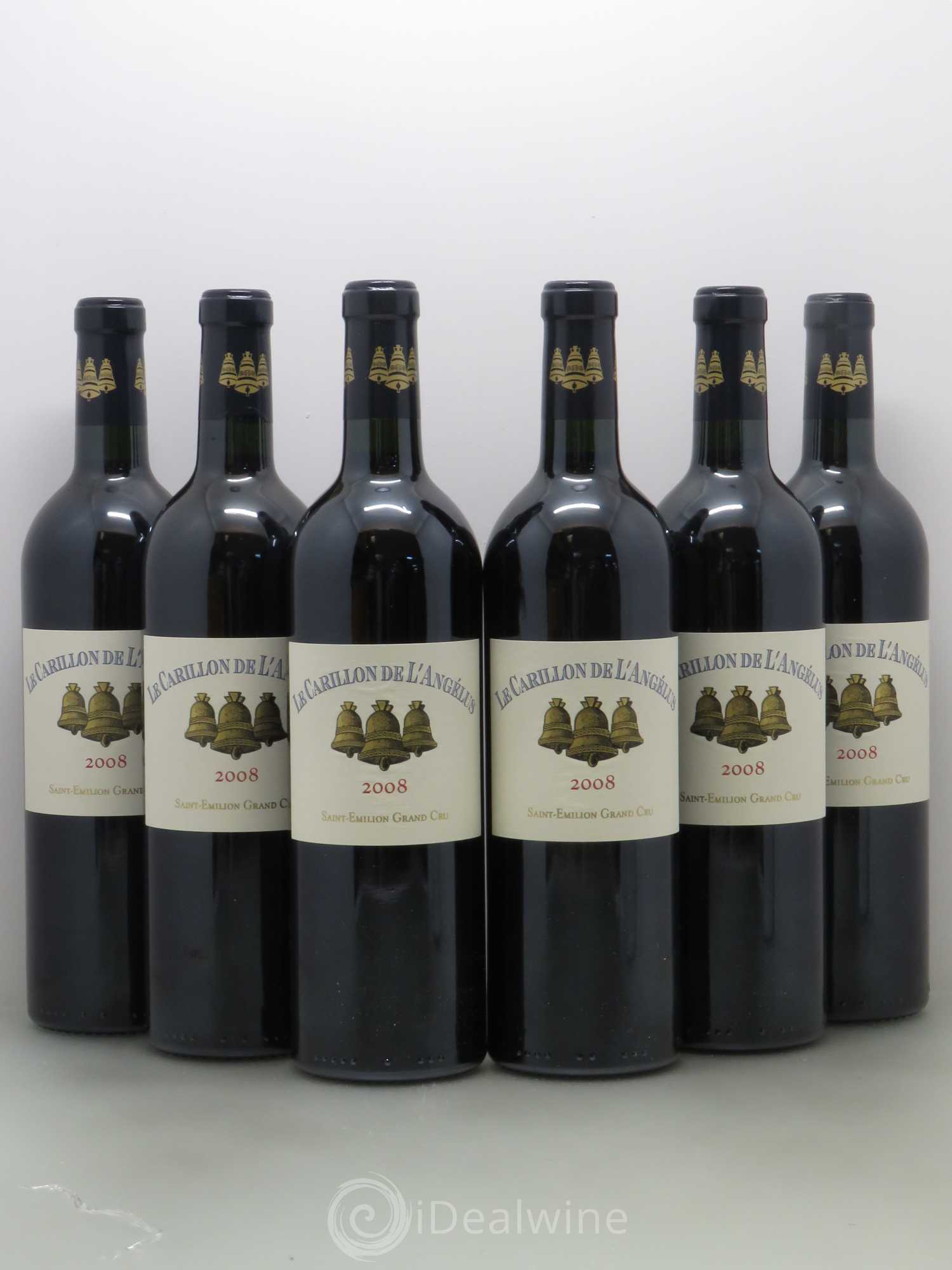 Le Carillon de l'Angélus Second Vin 2008 - Lot de 6 bouteilles - 0