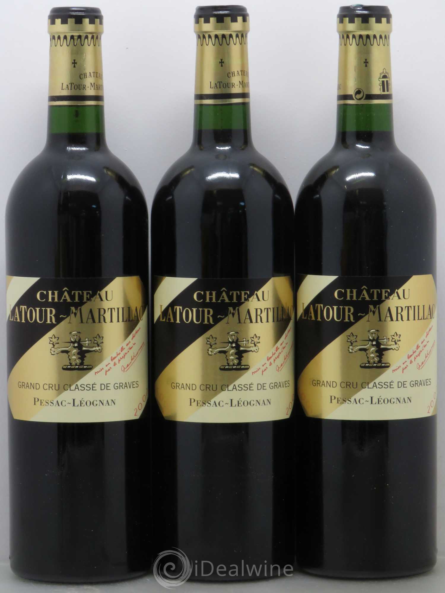 Château Latour-Martillac Cru Classé de Graves 2007 - Lot de 12 bouteilles - 1