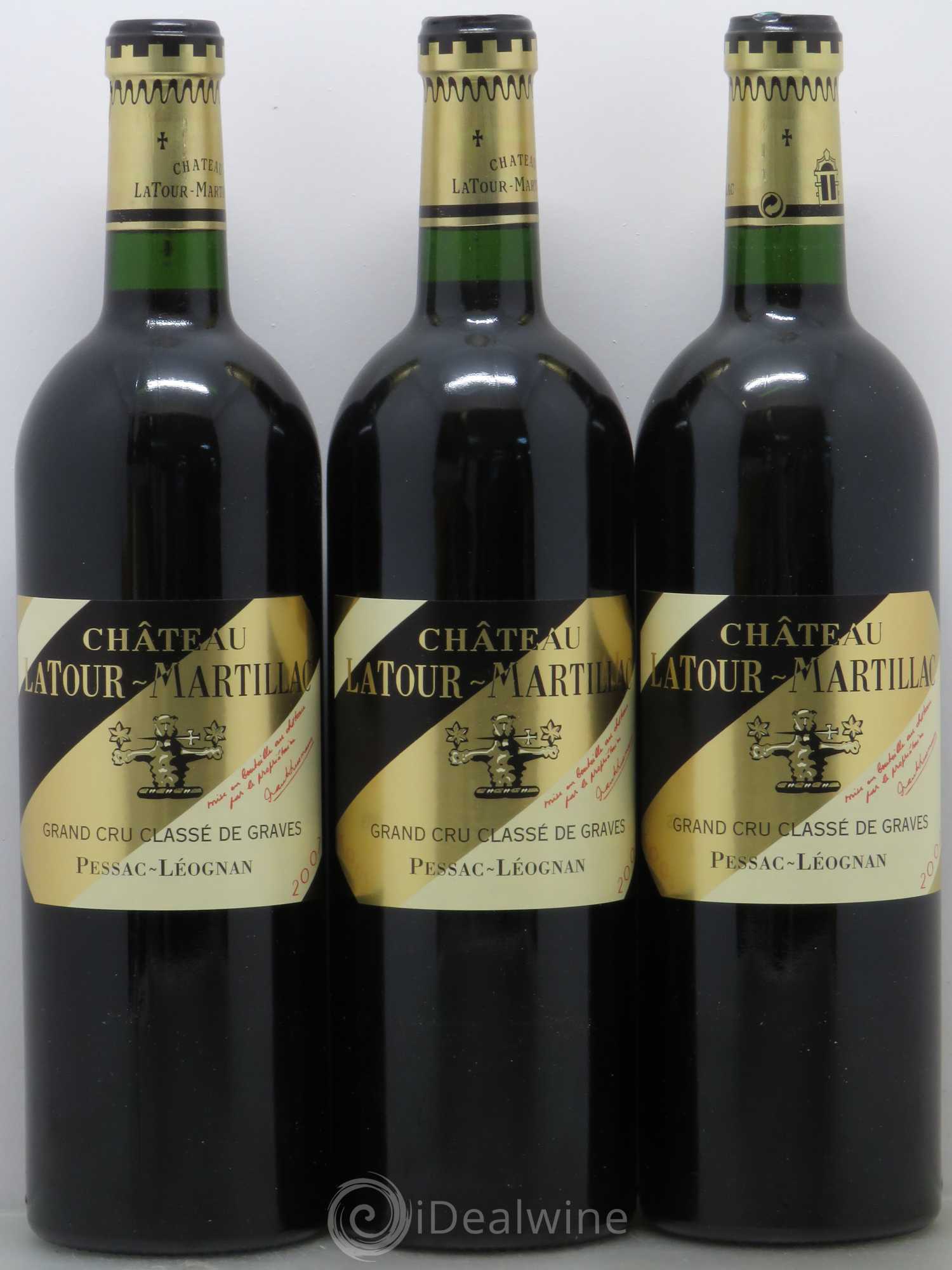 Château Latour-Martillac Cru Classé de Graves 2007 - Lot de 12 bouteilles - 2