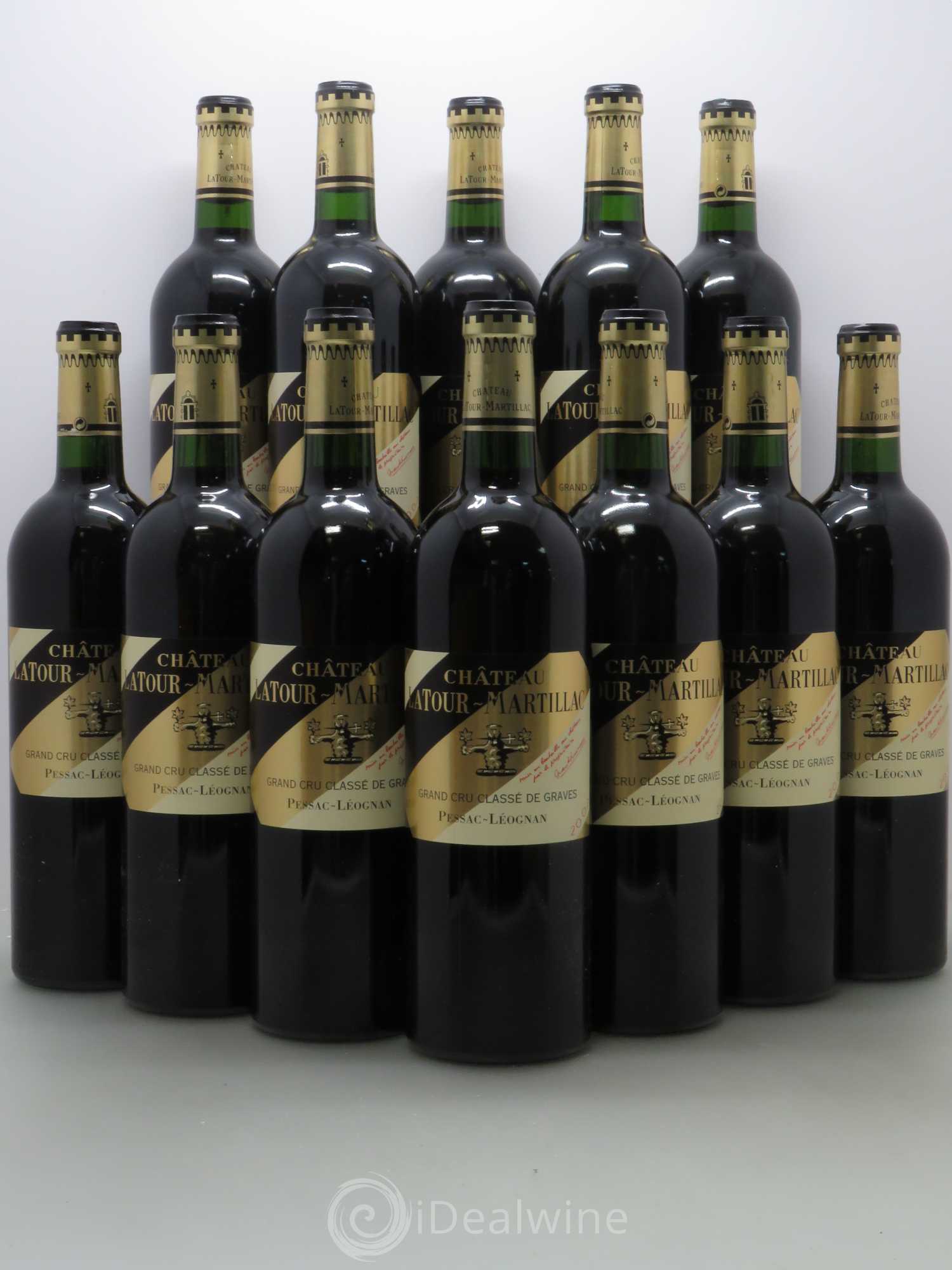 Château Latour-Martillac Cru Classé de Graves 2007 - Lot de 12 bouteilles - 0