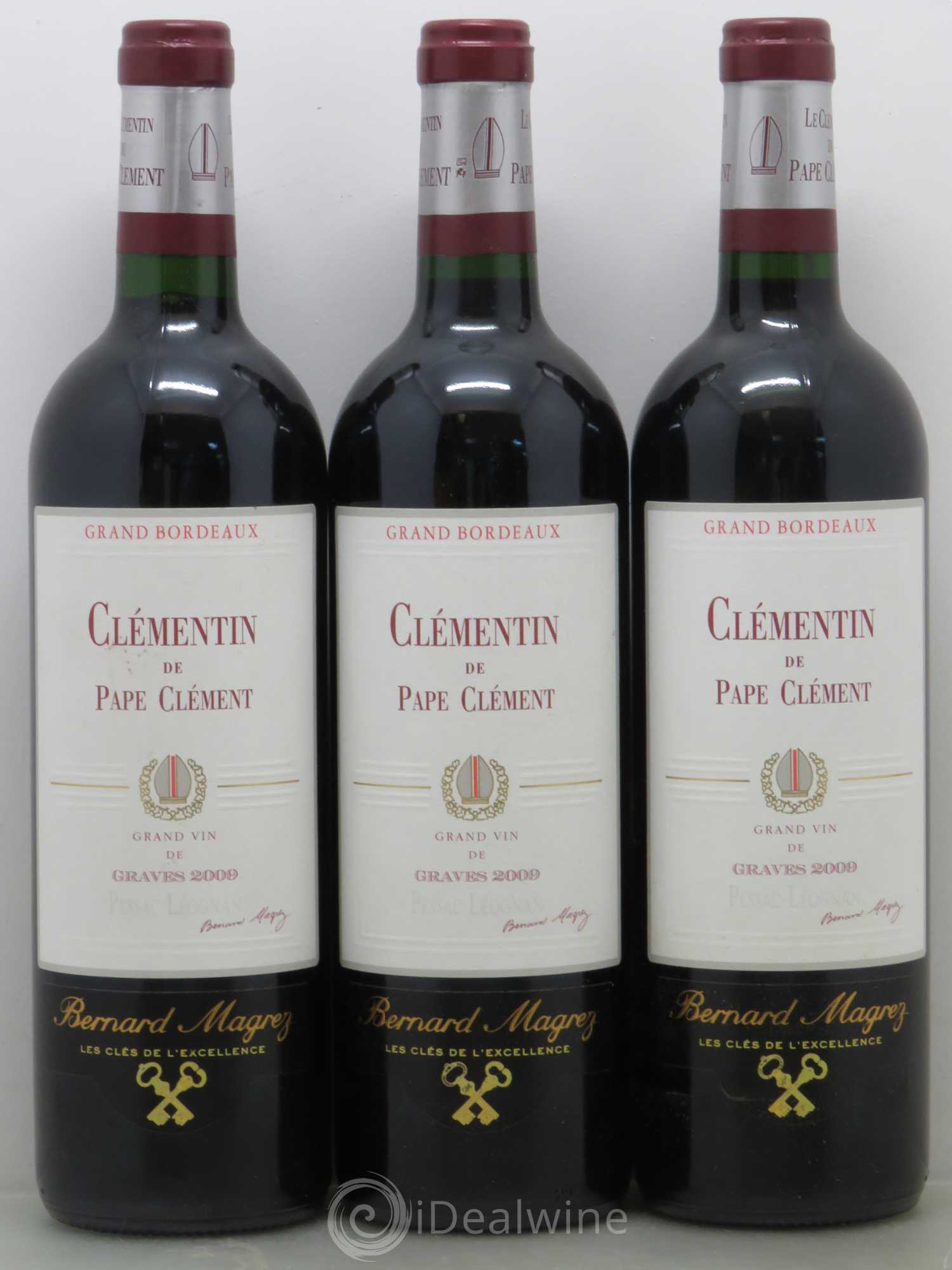 Le Clémentin de Pape Clément Second Vin 2009 - Lot de 6 bouteilles - 2