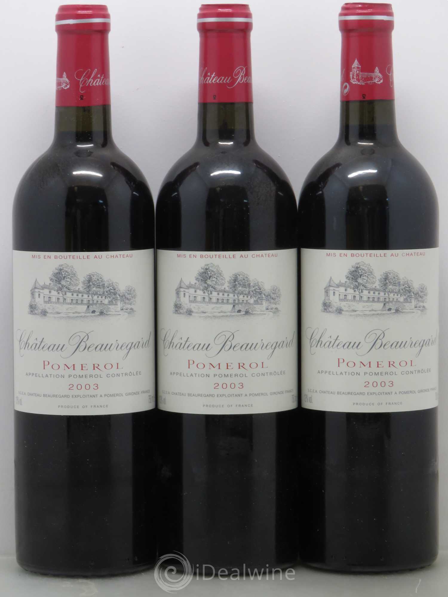 Château Beauregard 2003 - Lot de 12 bouteilles - 2