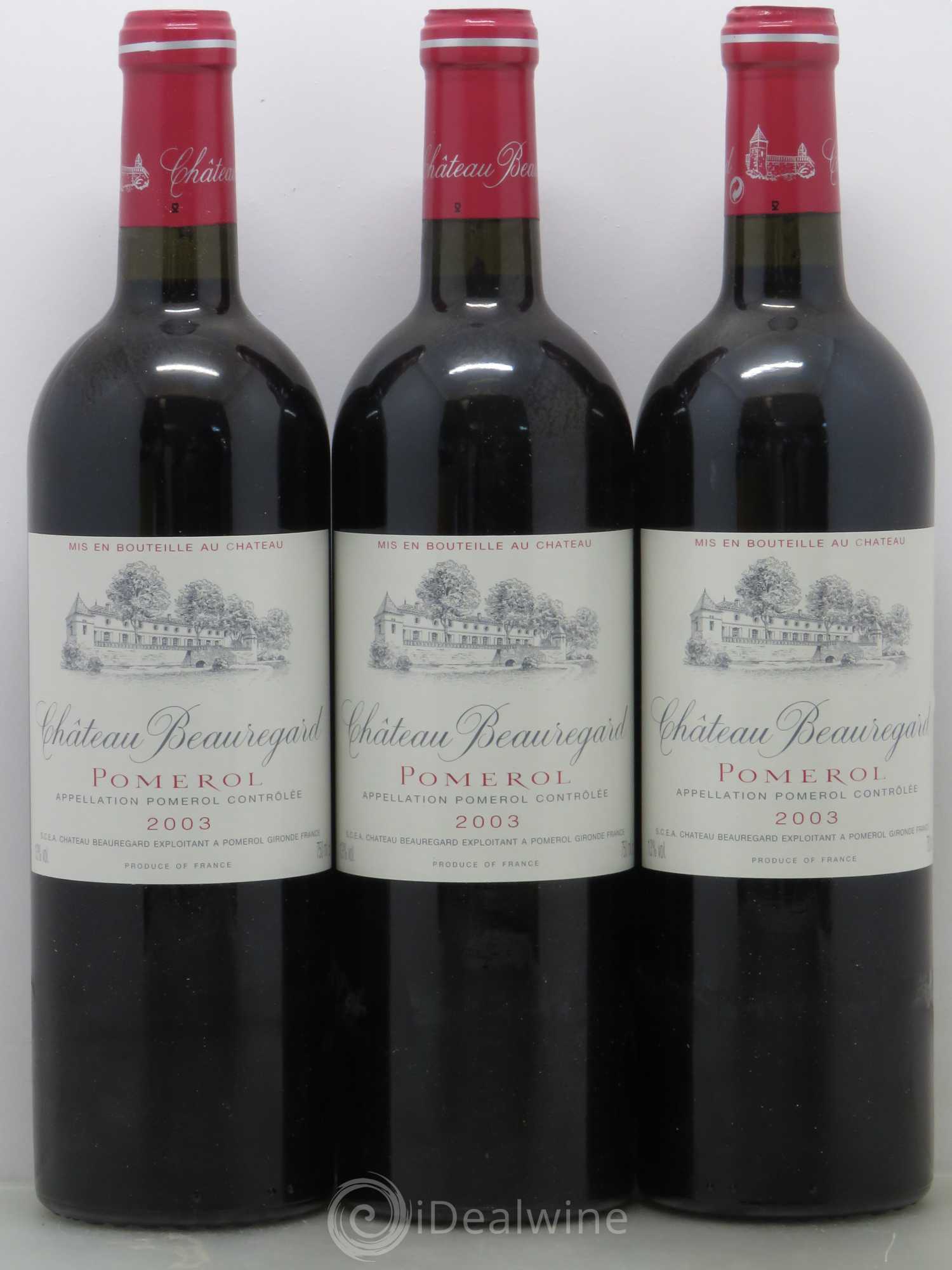 Château Beauregard 2003 - Lot de 12 bouteilles - 3