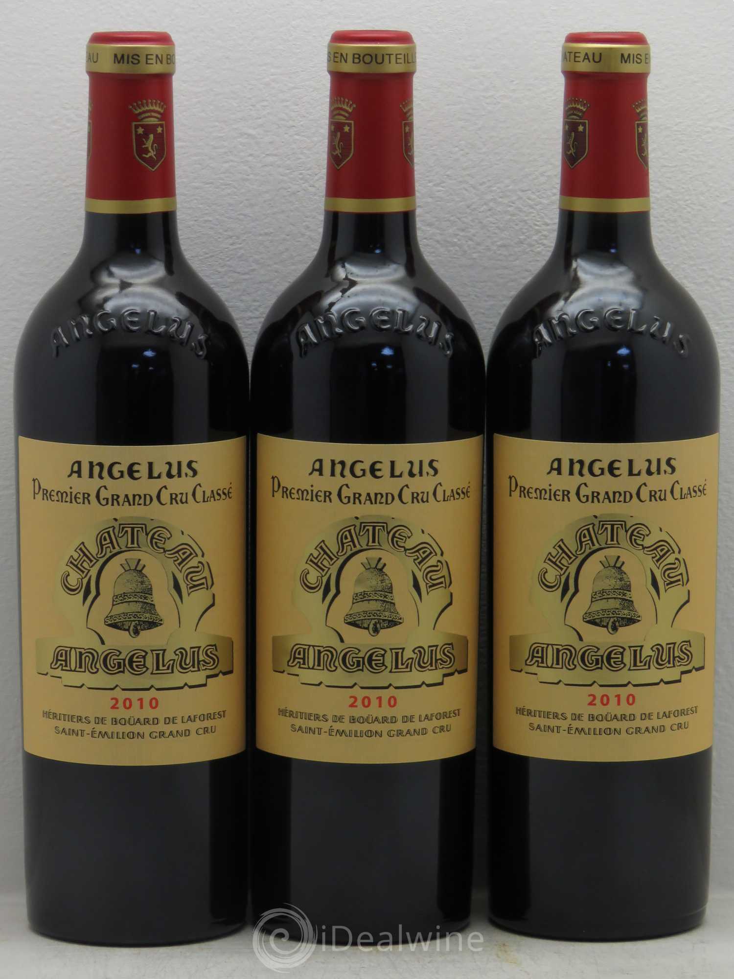 Château Angélus 1er Grand Cru Classé A 2010 - Lot de 6 bouteilles - 1