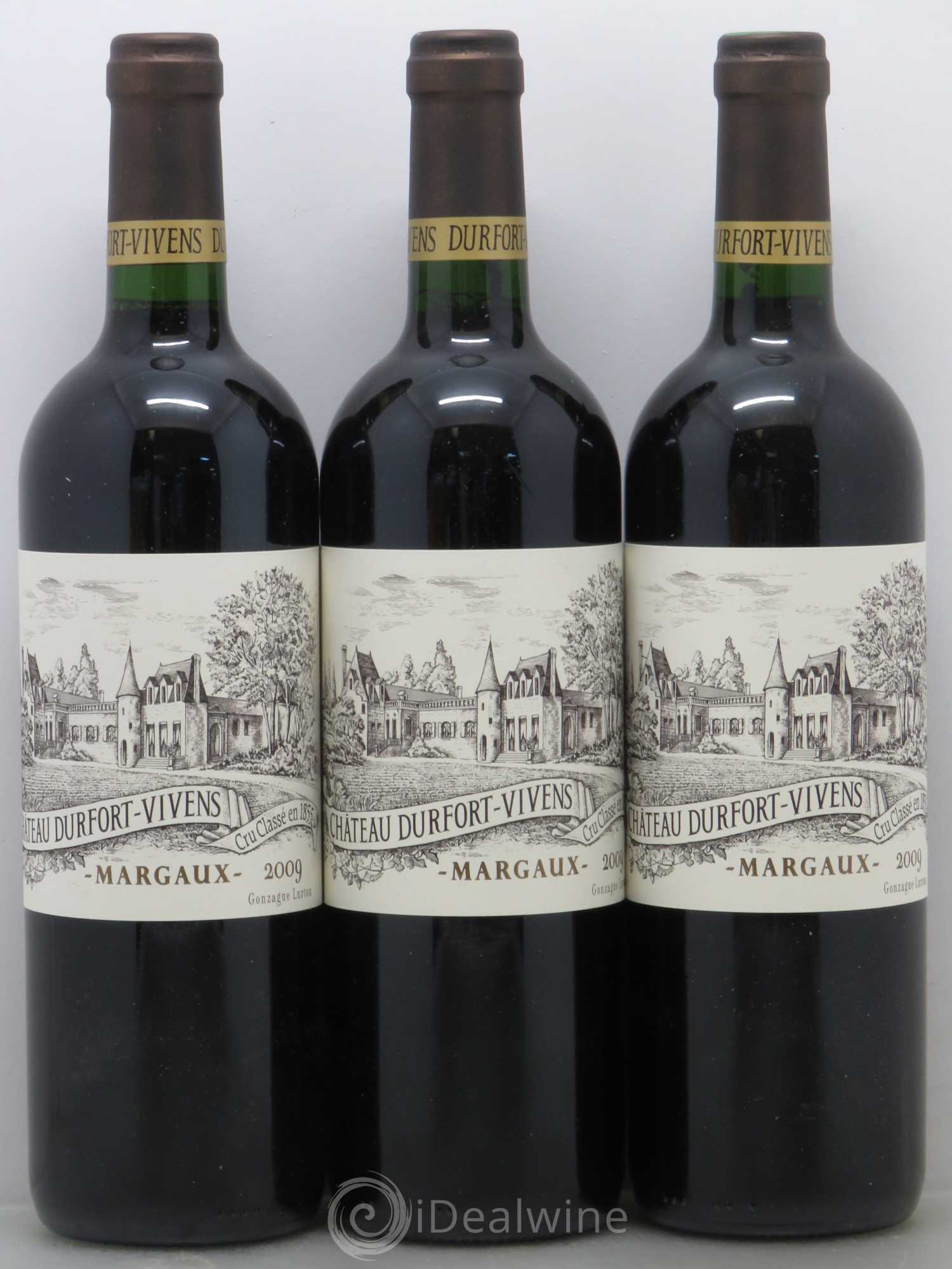 Château Durfort Vivens 2ème Grand Cru Classé 2009 - Lot de 6 bouteilles - 1