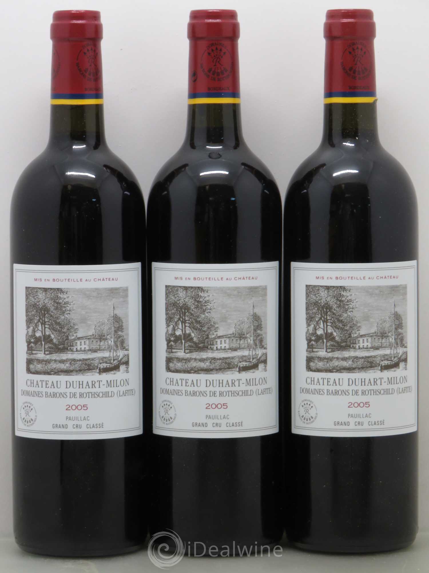 Château Duhart-Milon 4ème Grand Cru Classé 2005 - Lot de 12 bouteilles - 1